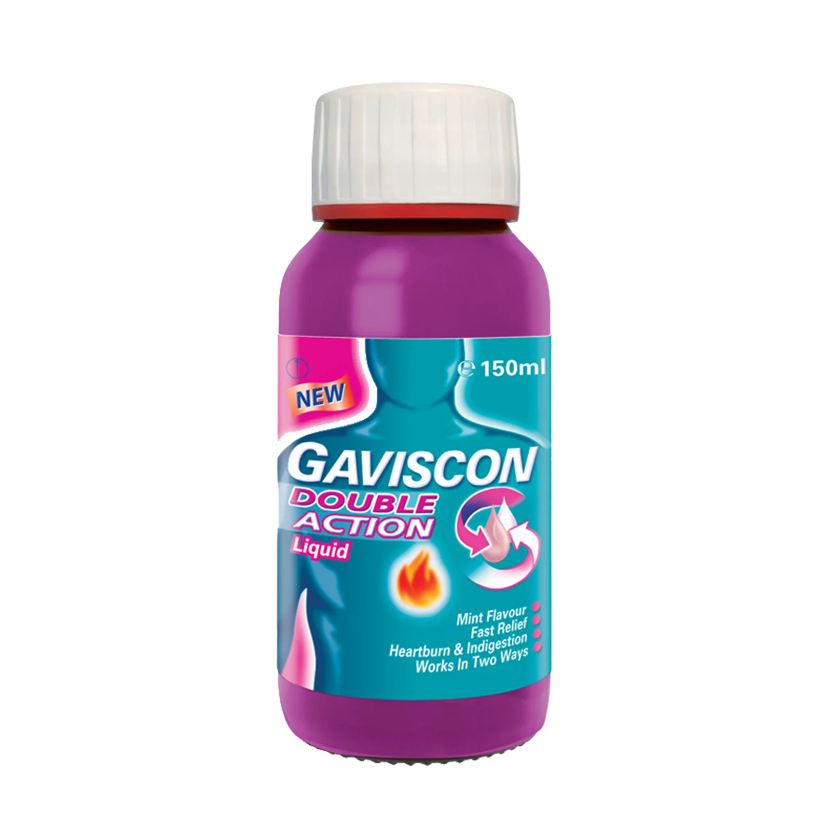 Gaviscon Double Action Liquid 150ml - Image 2