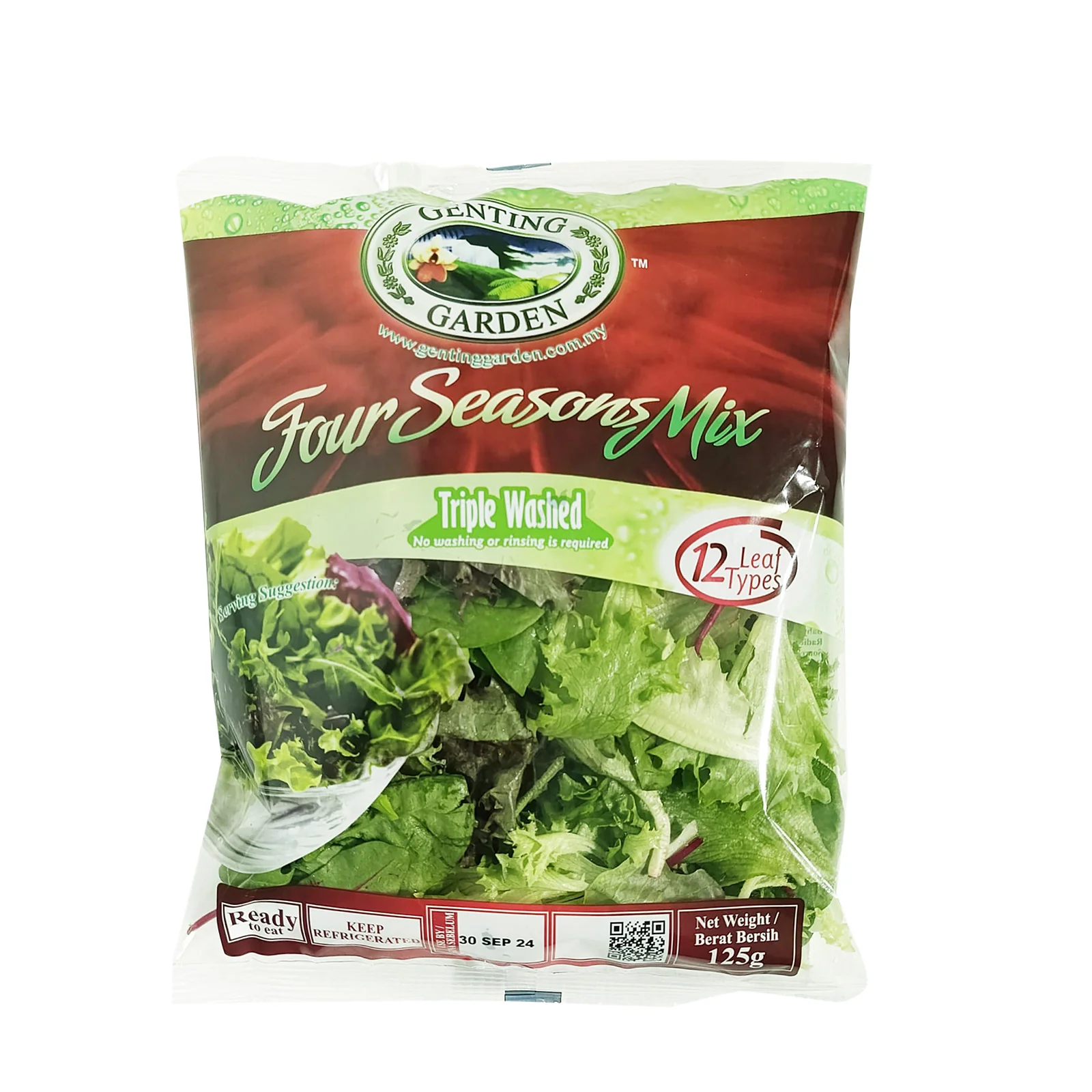 Genting Garden Four Season Mix Salad 125g - Image 2