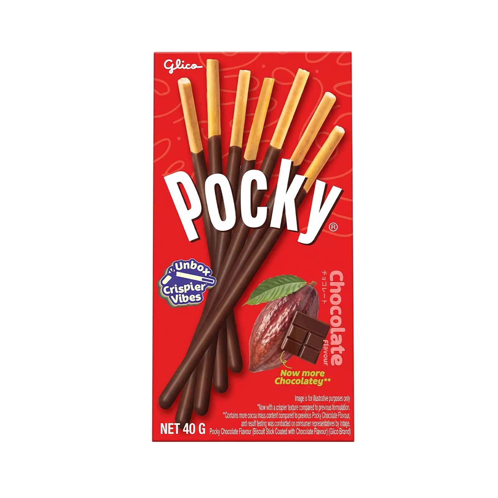 Glico Pocky Chocolate Flavour 40g - Image 2