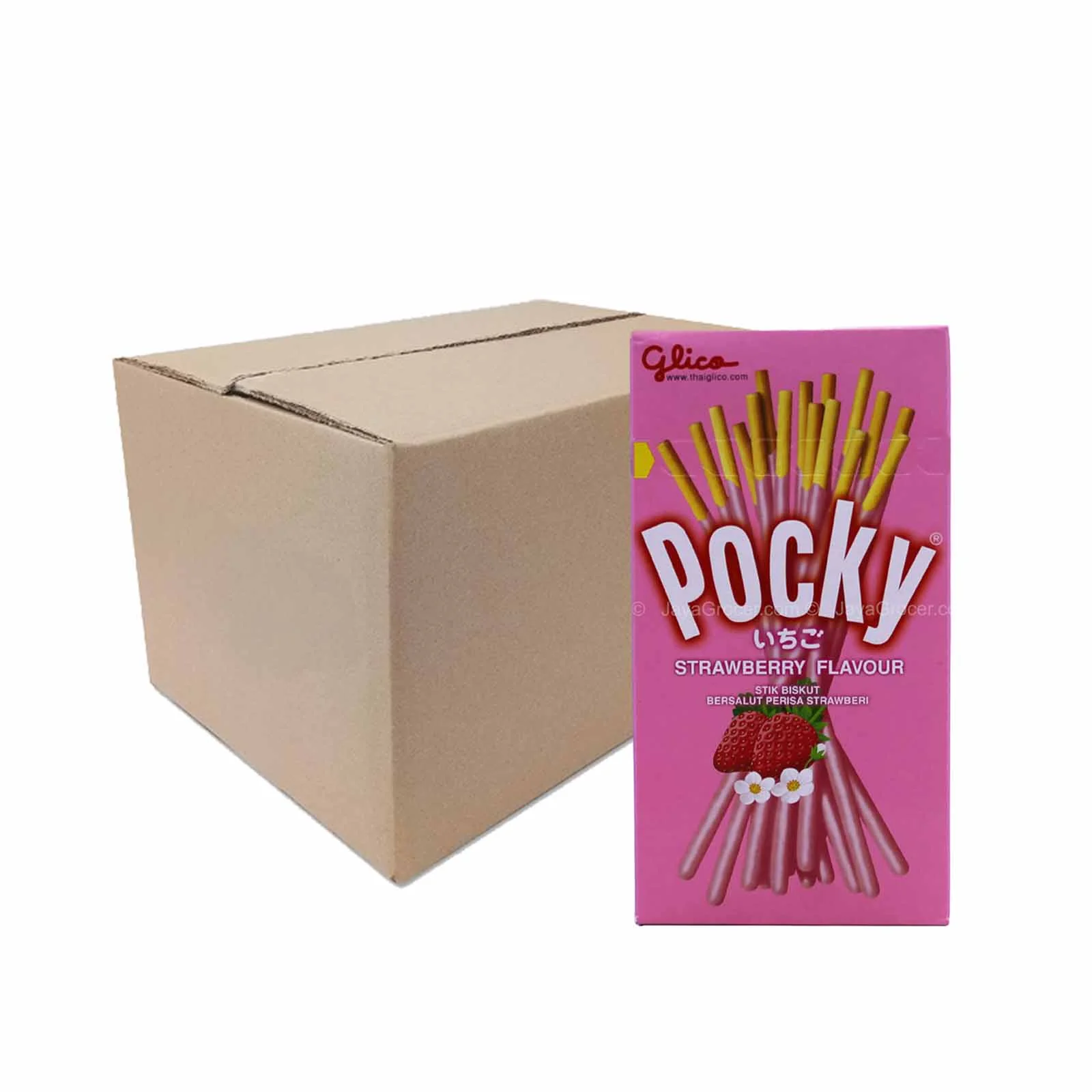 Glico Pocky Strawberry Flavour 25g - Image 2