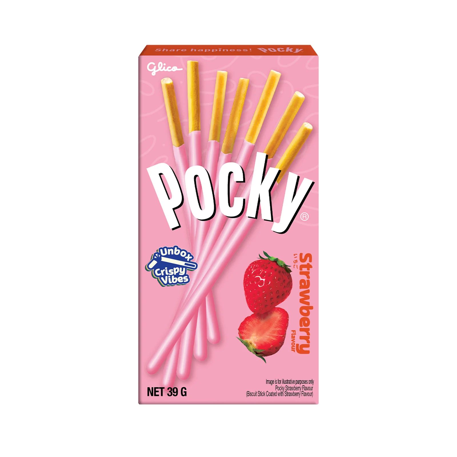 Glico Pocky Strawberry Flavour 25g - Image 4