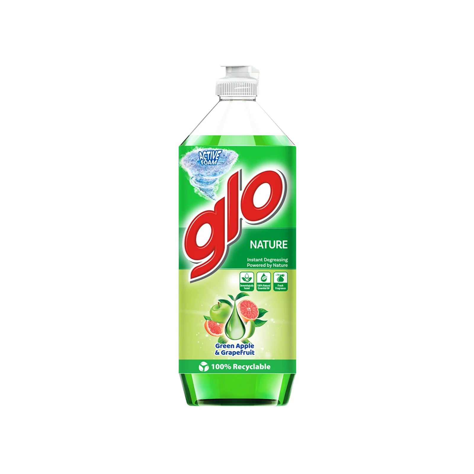 Glo Dishwashing Liquid Apple Scent 800ml - Image 3