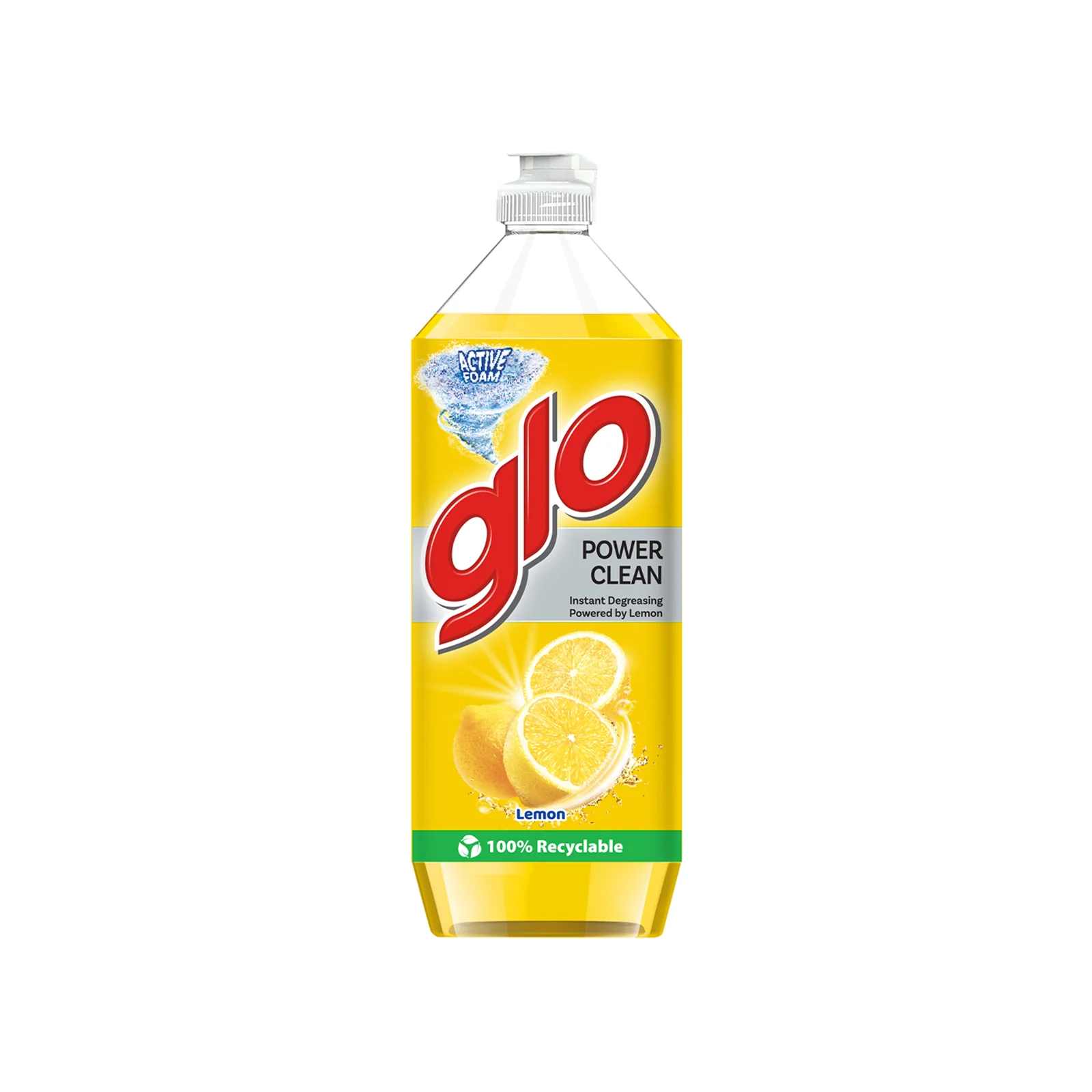 Glo Lemon Dishwashing Liquid 800ml - Image 3