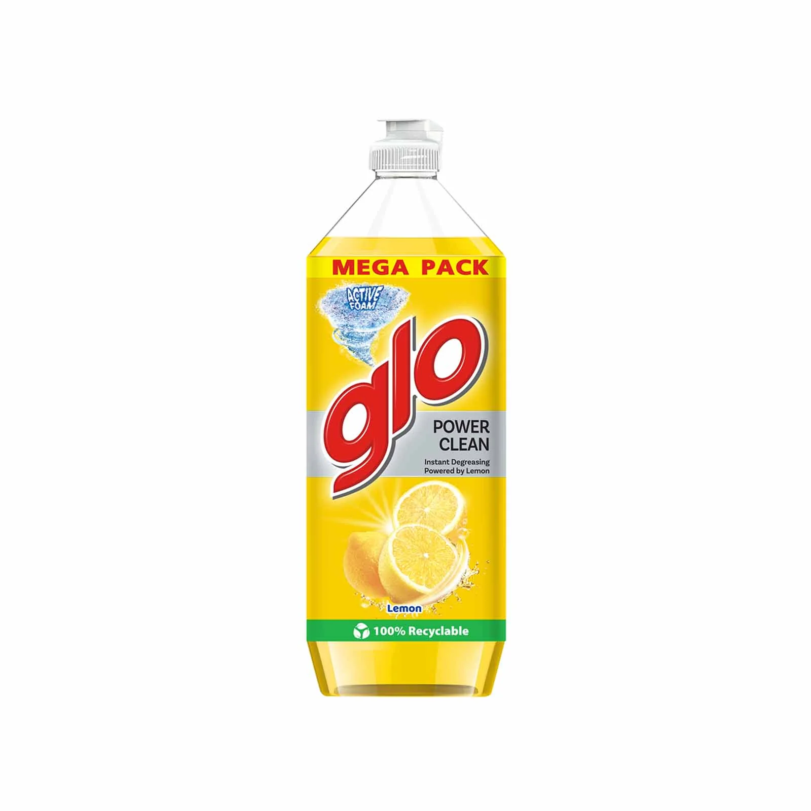 Glo Lemon Dishwashing Liquid 1.2L - Image 2