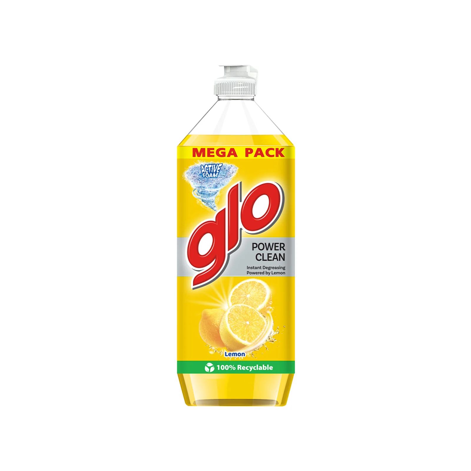 Glo Lemon Dishwashing Liquid 1.2L - Image 3