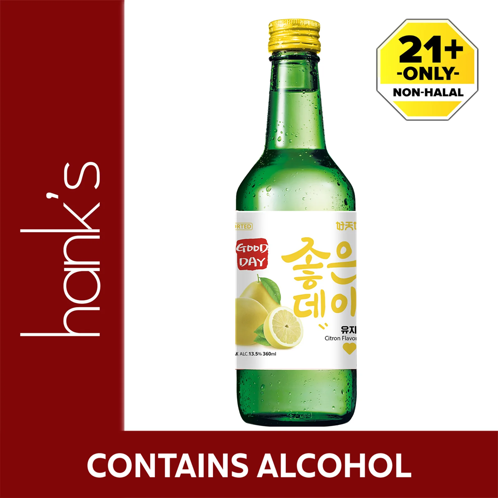 Good Day Soju Citron 360ml - Image 2