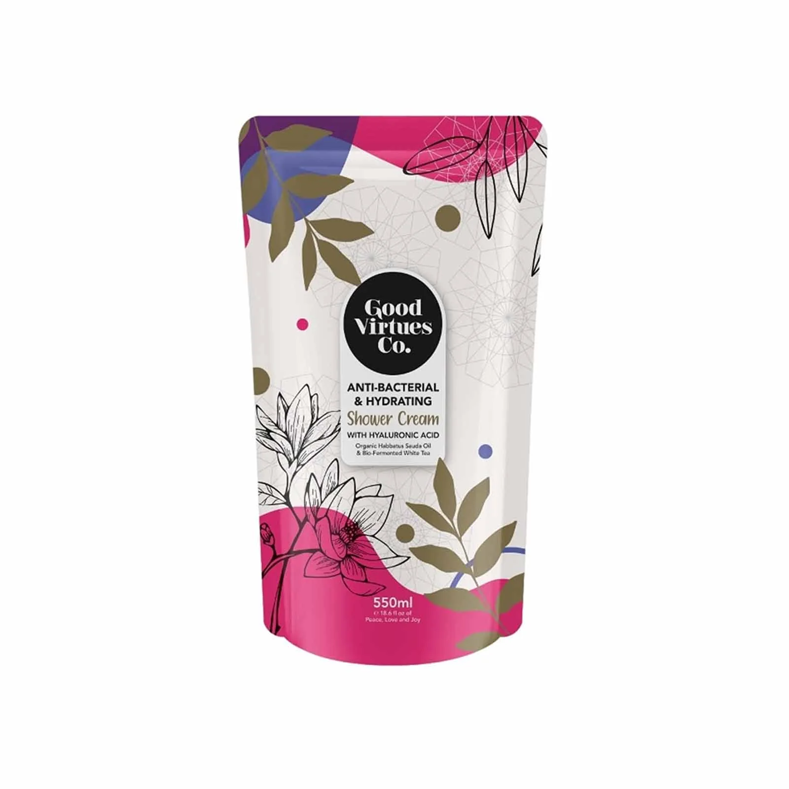 Good Virtues Co Anti Bacterial and Hydrating Refill 550ml - Image 2