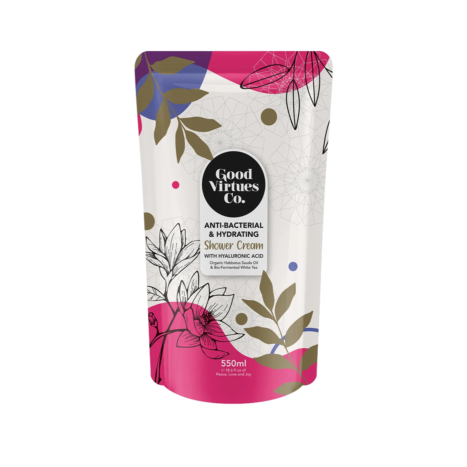 Good Virtues Co Anti Bacterial and Hydrating Refill 550ml - Image 3