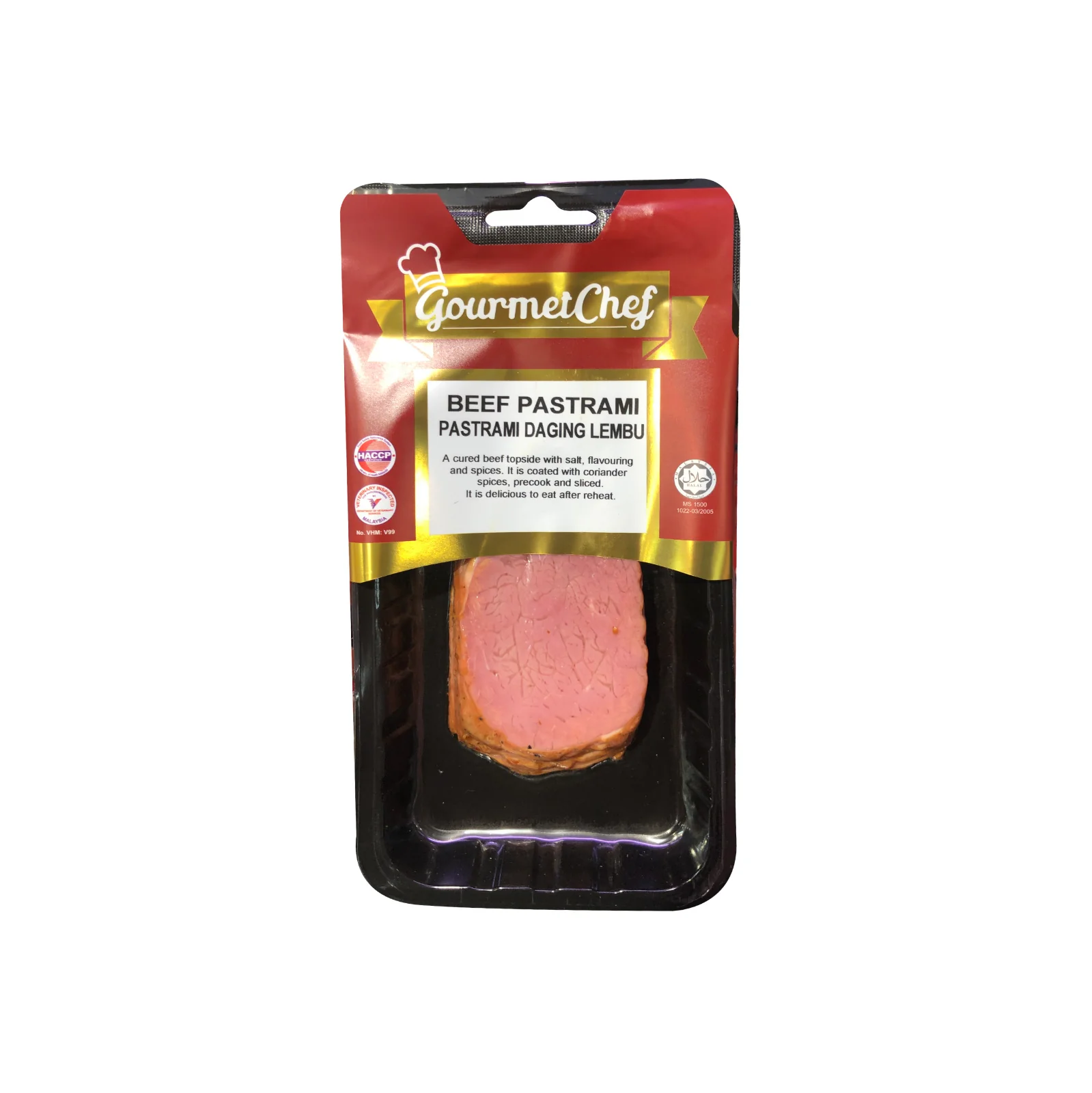 Gourmet Chef Beef Pastrami 150g - Image 2