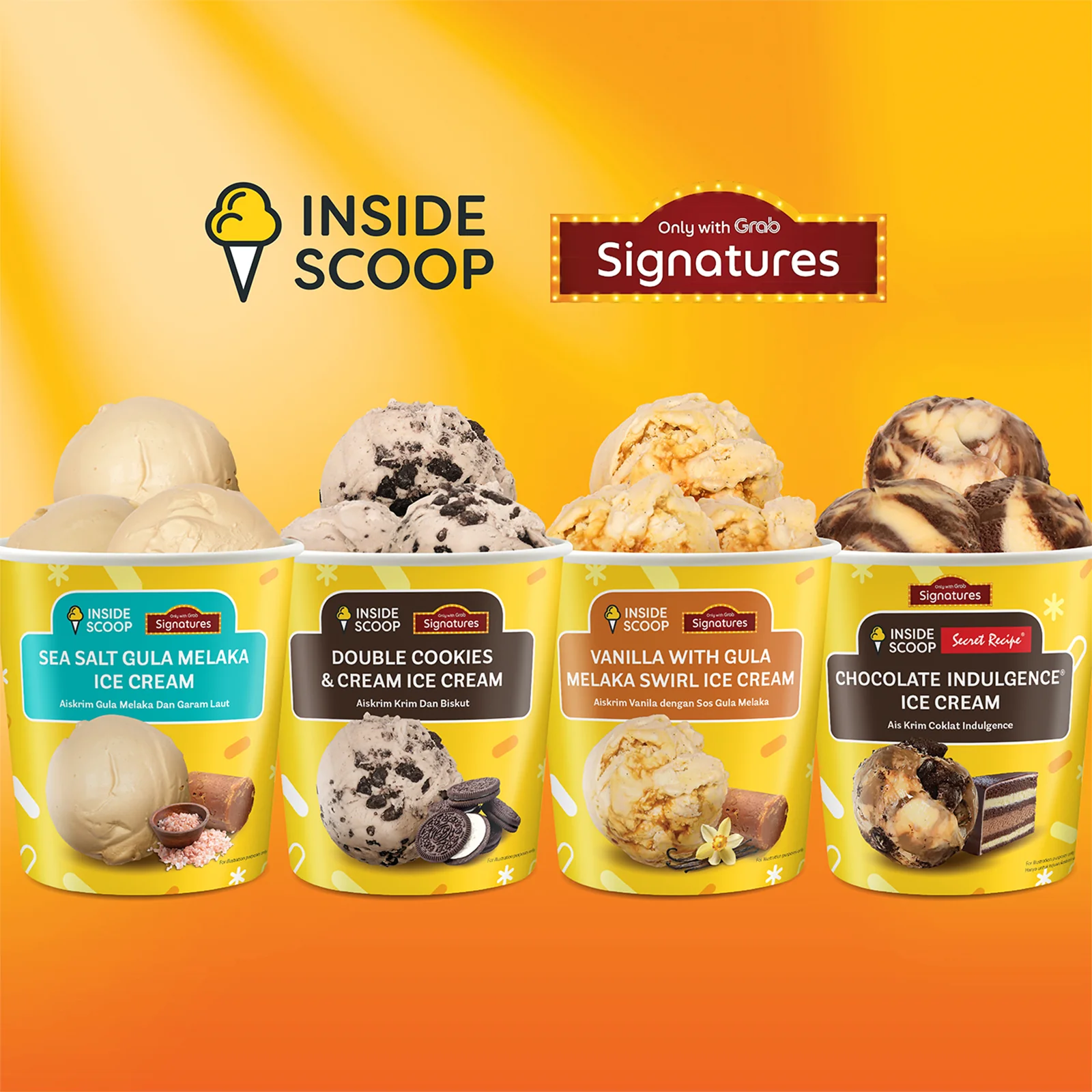Grab Signatures Inside Scoop Sea Salt Gula Melaka 473ml - Image 3