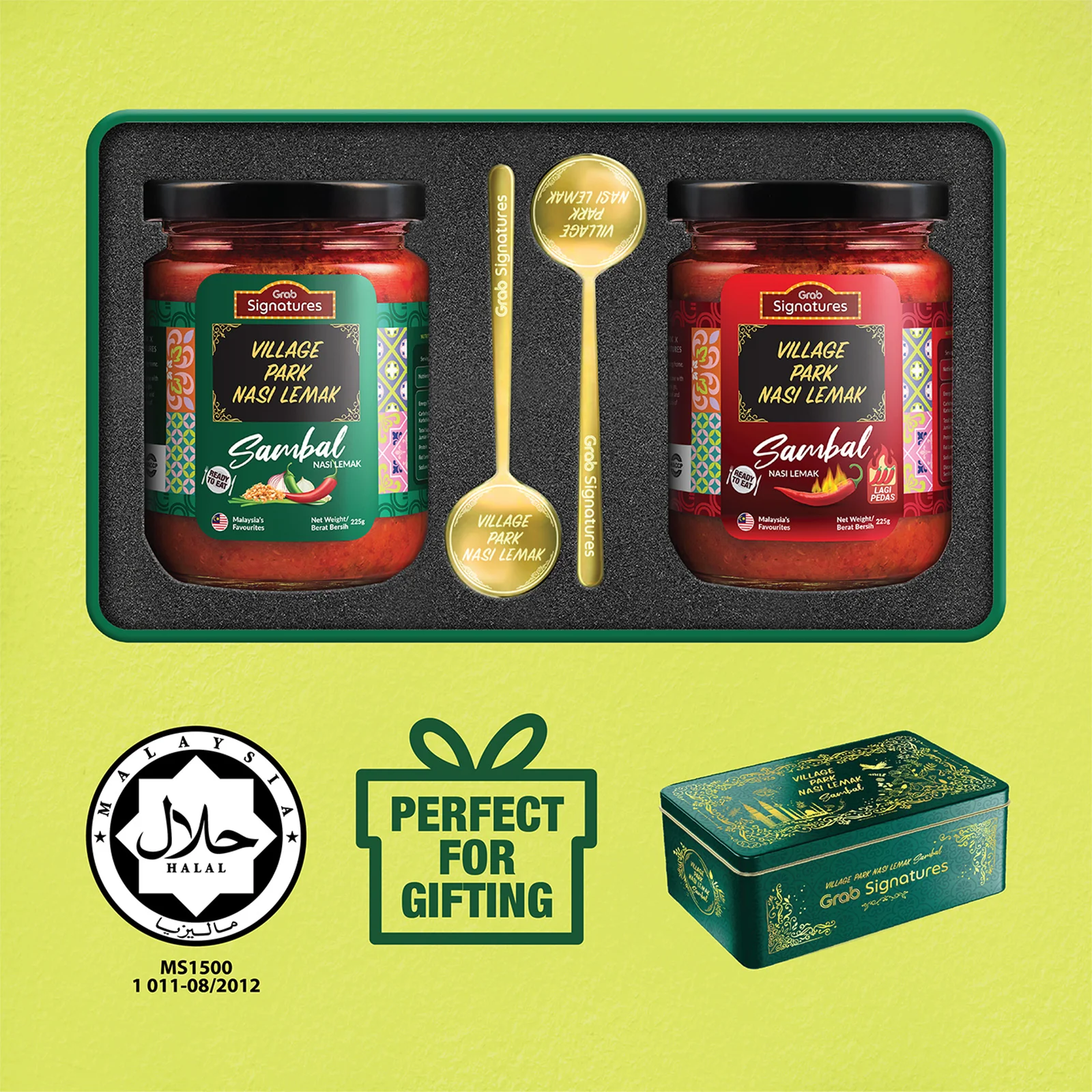Grab Signatures Village Park Nasi Lemak Sambal Giftbox 1 set - Image 2