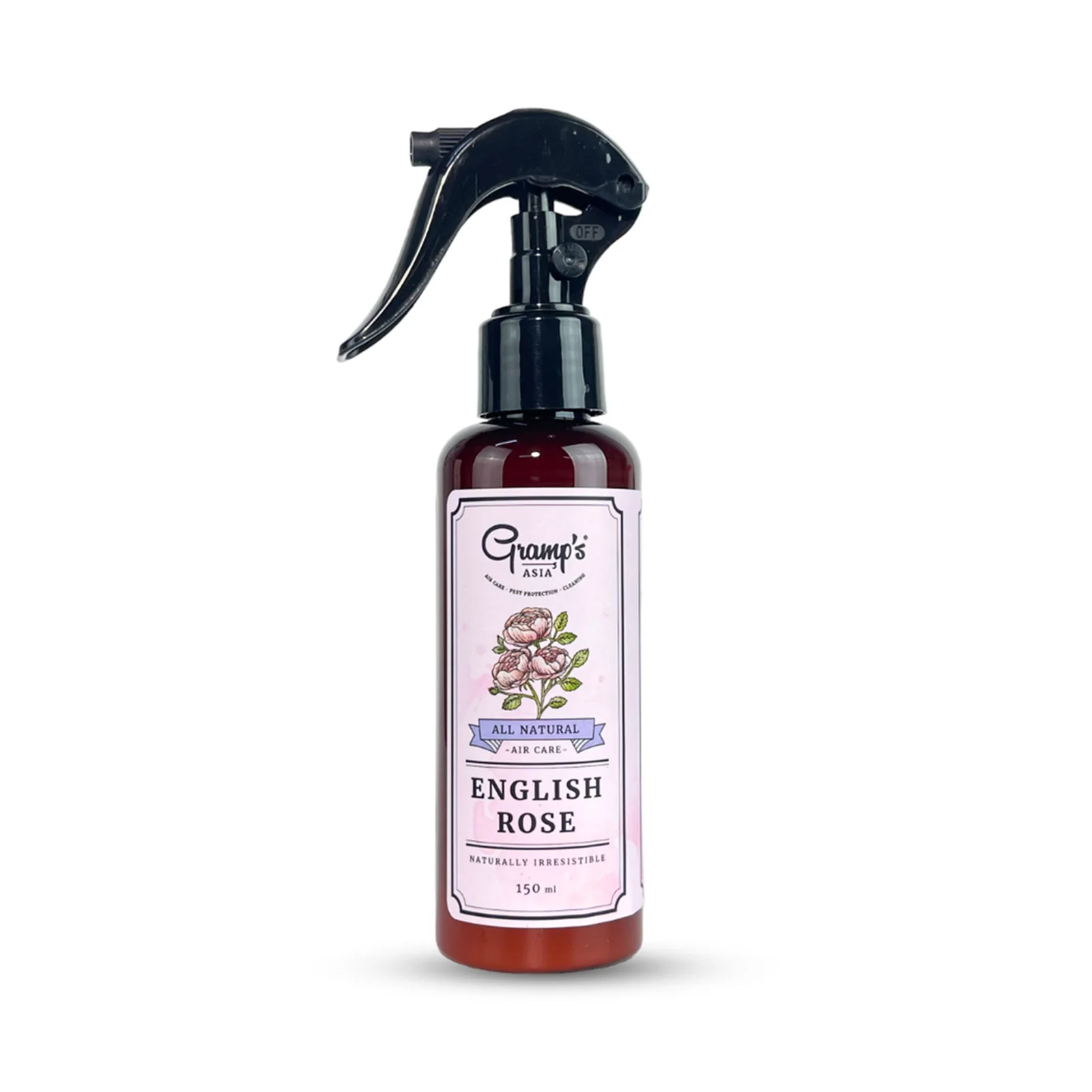 Gramps Air Cleaner English Rose Scent 150ml