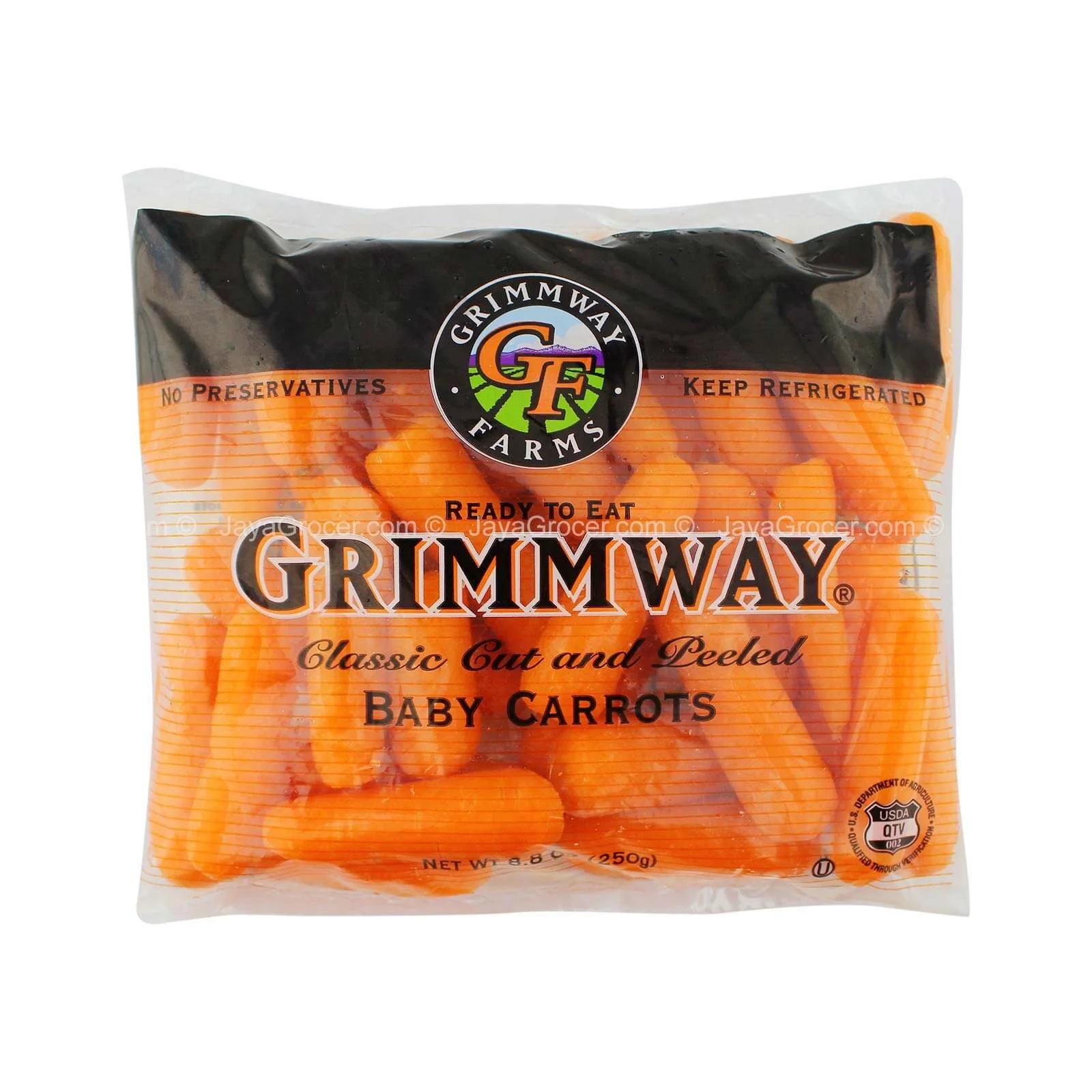 Grimmway Ready-to-Eat Baby Carrots 250g - Image 2