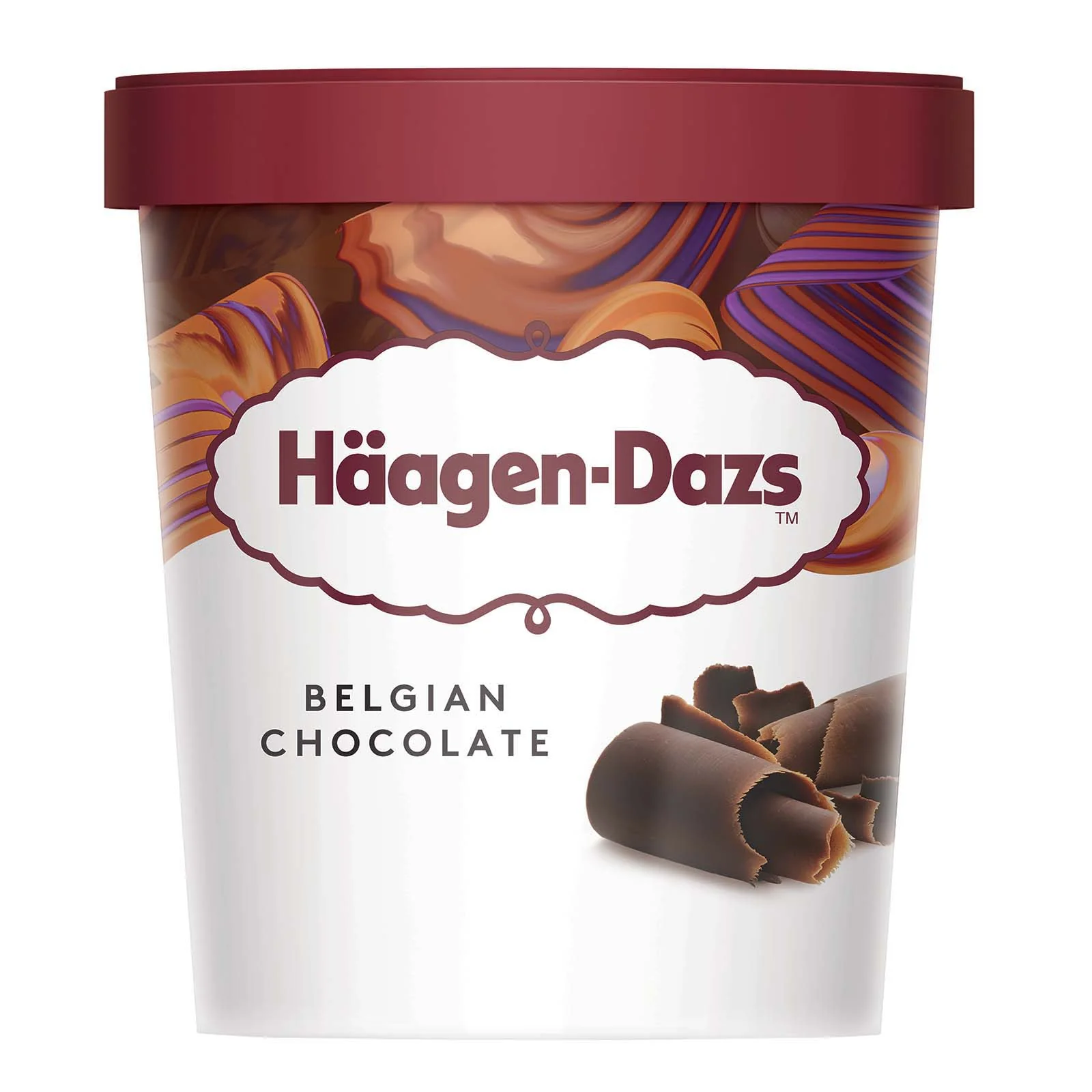 Haagen-Dazs Belgian Chocolate Ice Cream 473ml - Image 2