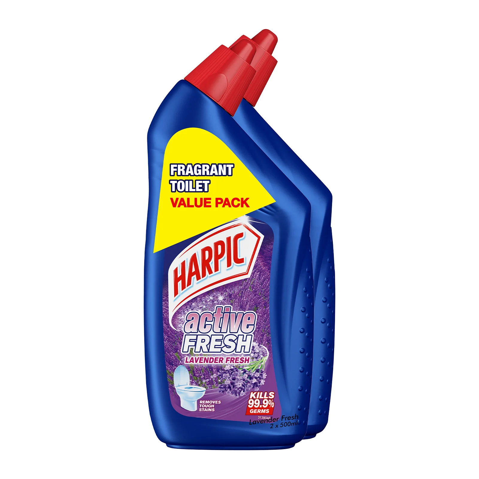 Harpic Toilet Bowl Cleaner Liquid Lavender 500ml - Image 2