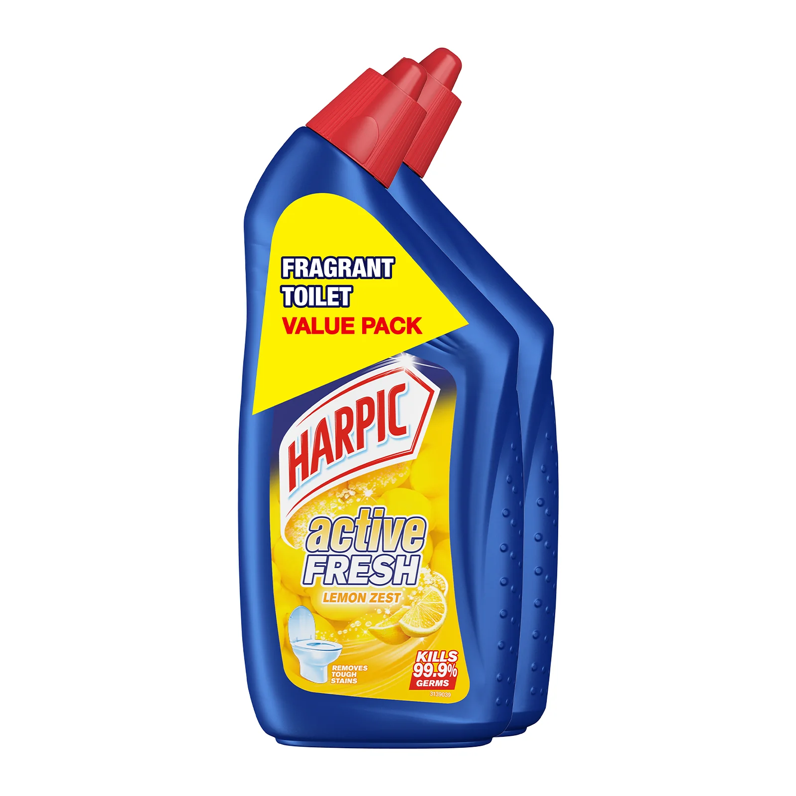 Harpic Toilet Bowl Cleaner Liquid Lemon 500ml - Image 2