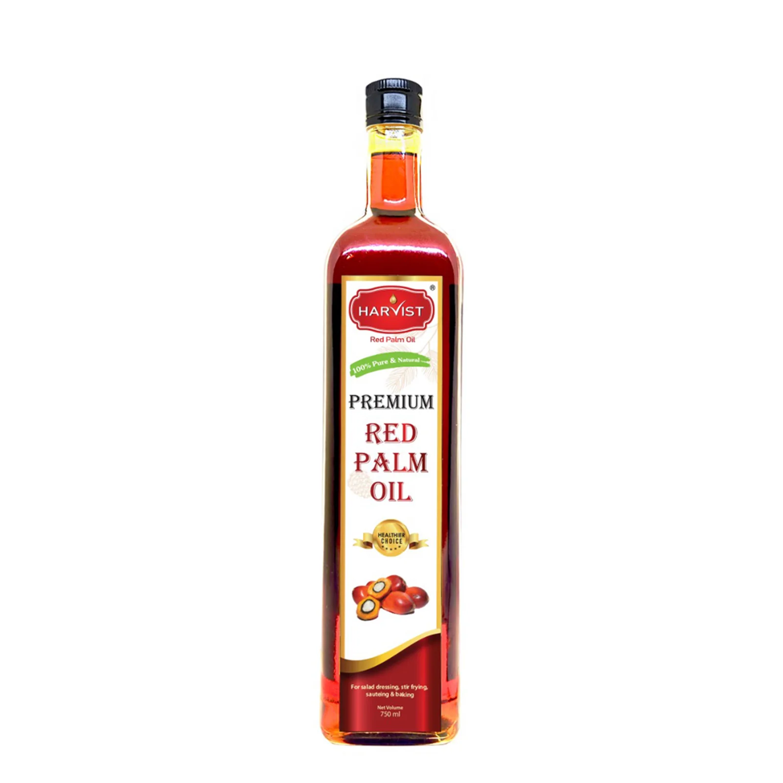 Harvist Premium Red Palm Fruit Oil 750ml - Image 2