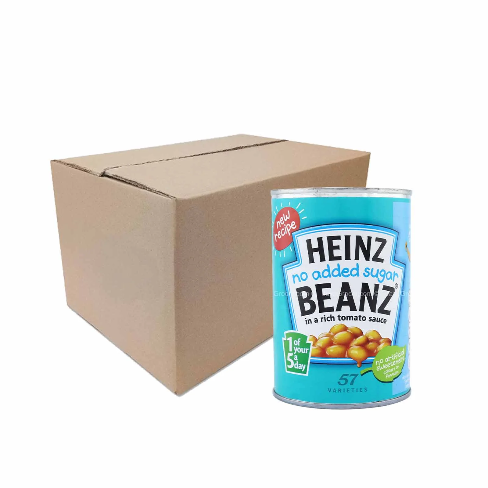 Heinz Beans (Beans in Tomato Sauce) No Added Sugar 415g - Image 2