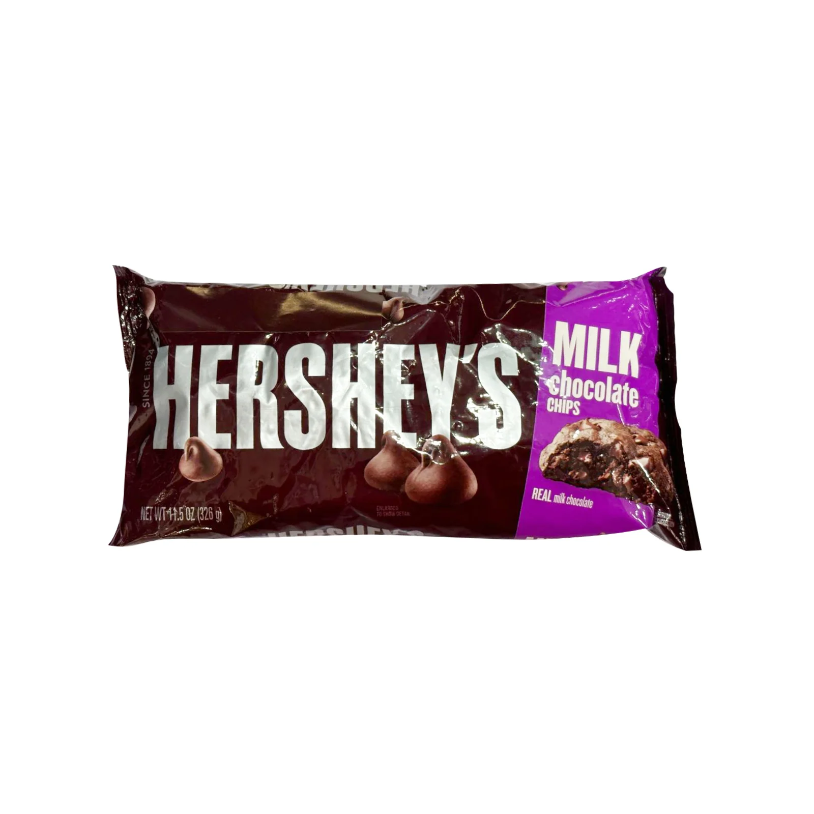 Hersheys Milk Chocolate Chips 326g - Image 2