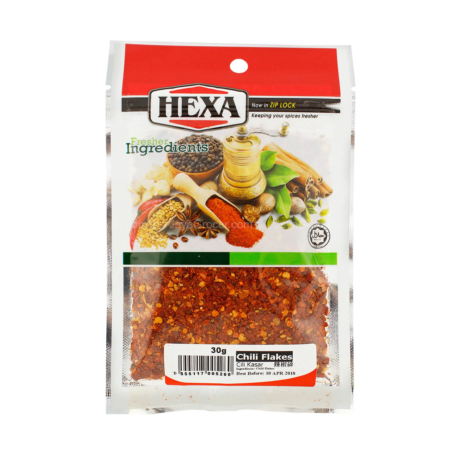 Hexa Chili Flakes 30g - Image 2