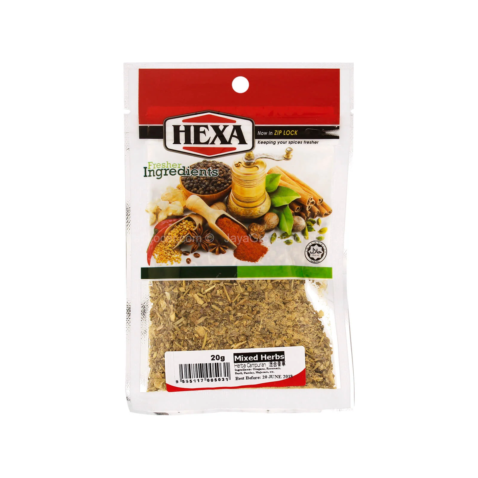 Hexa Dried Mixed Herbs 20g - Image 2