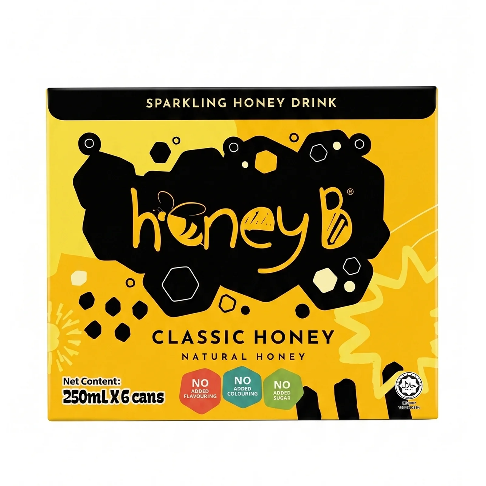 Honey B sparkling Drink 250ml - Image 5