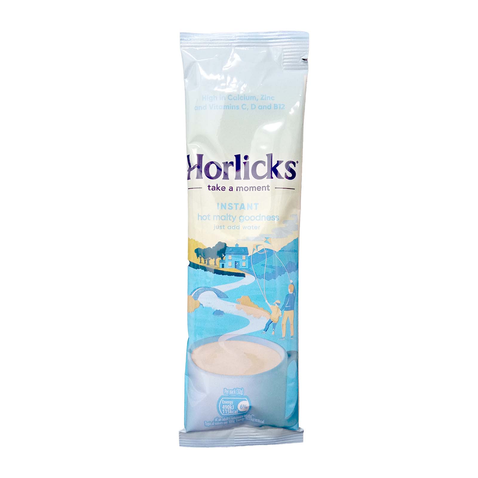 Horlicks Instant Malted Drink Stick 32g - Image 2
