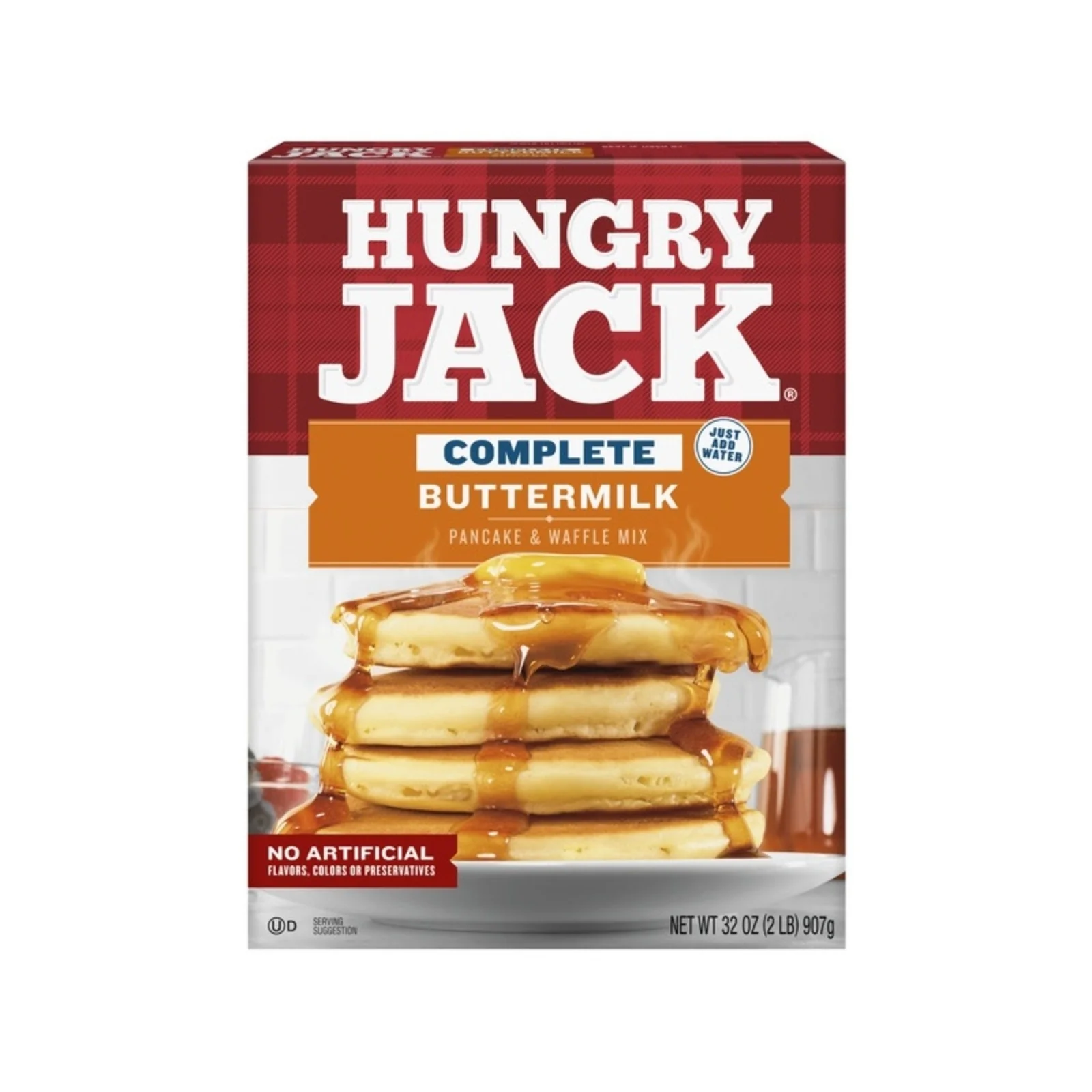 Hungry Jack Complete Buttermilk Pancake and Waffle Mix 907g - Image 2