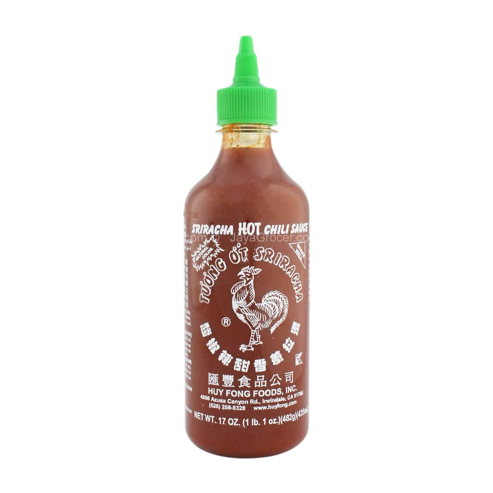 Huy Fong Foods Sriracha Hot Chili Sauce 435ml - Image 2