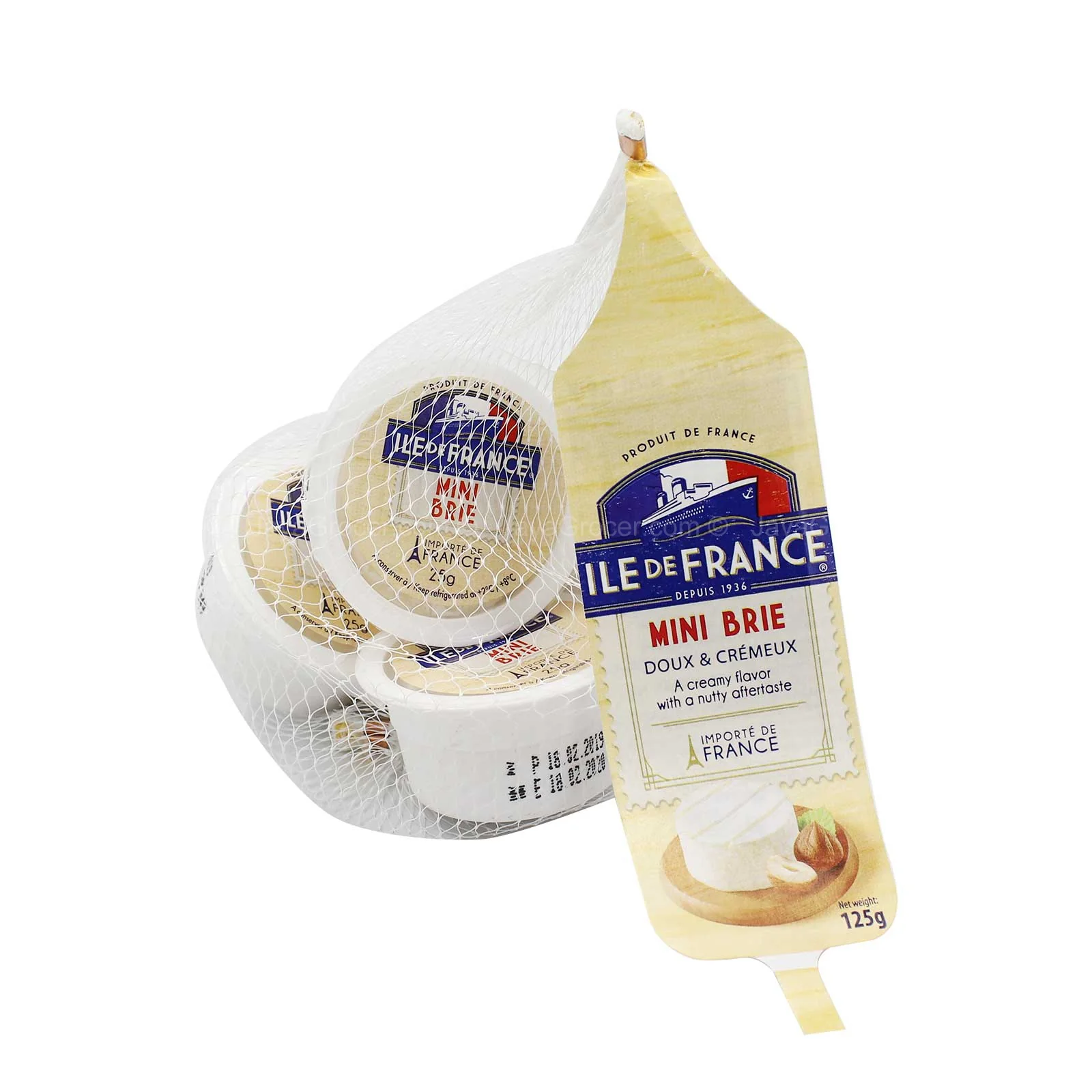 ILe De France Mini Brie 25g x 5 - Image 2