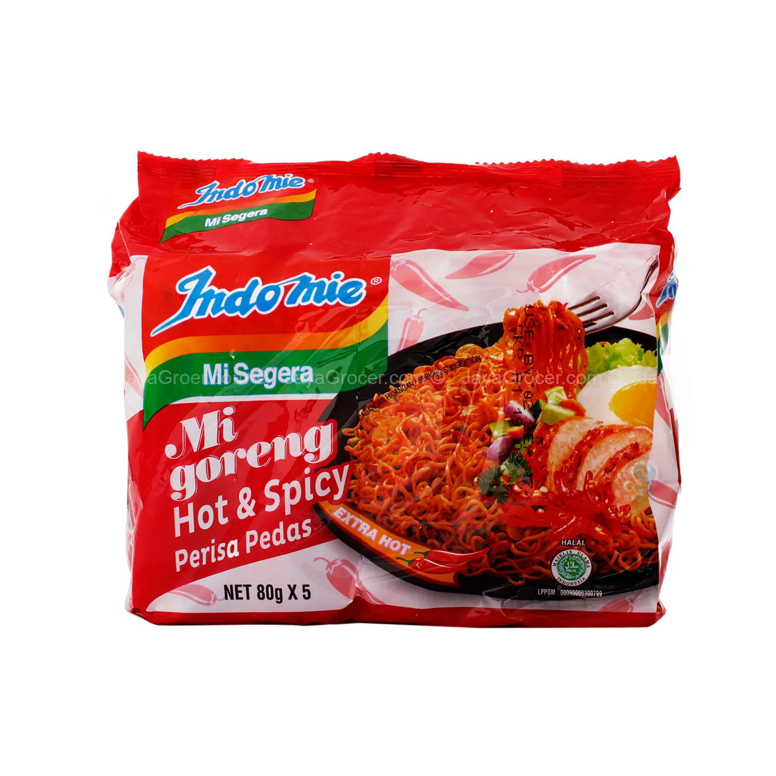 Indomie Mi Goreng Hot & Spicy 80g x 5 - Image 2