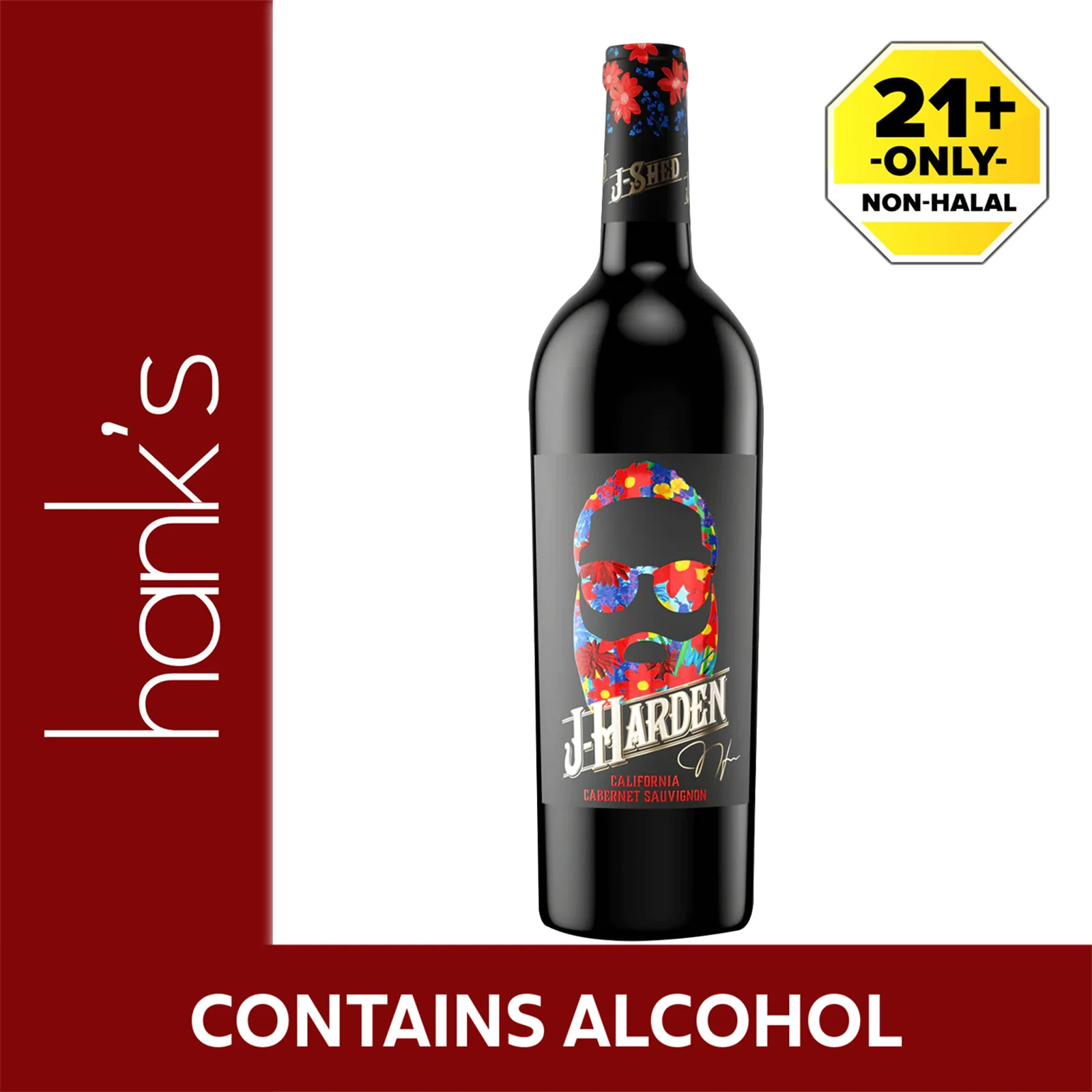 J Harden Cabernet Sauvignon 750ml - Image 2