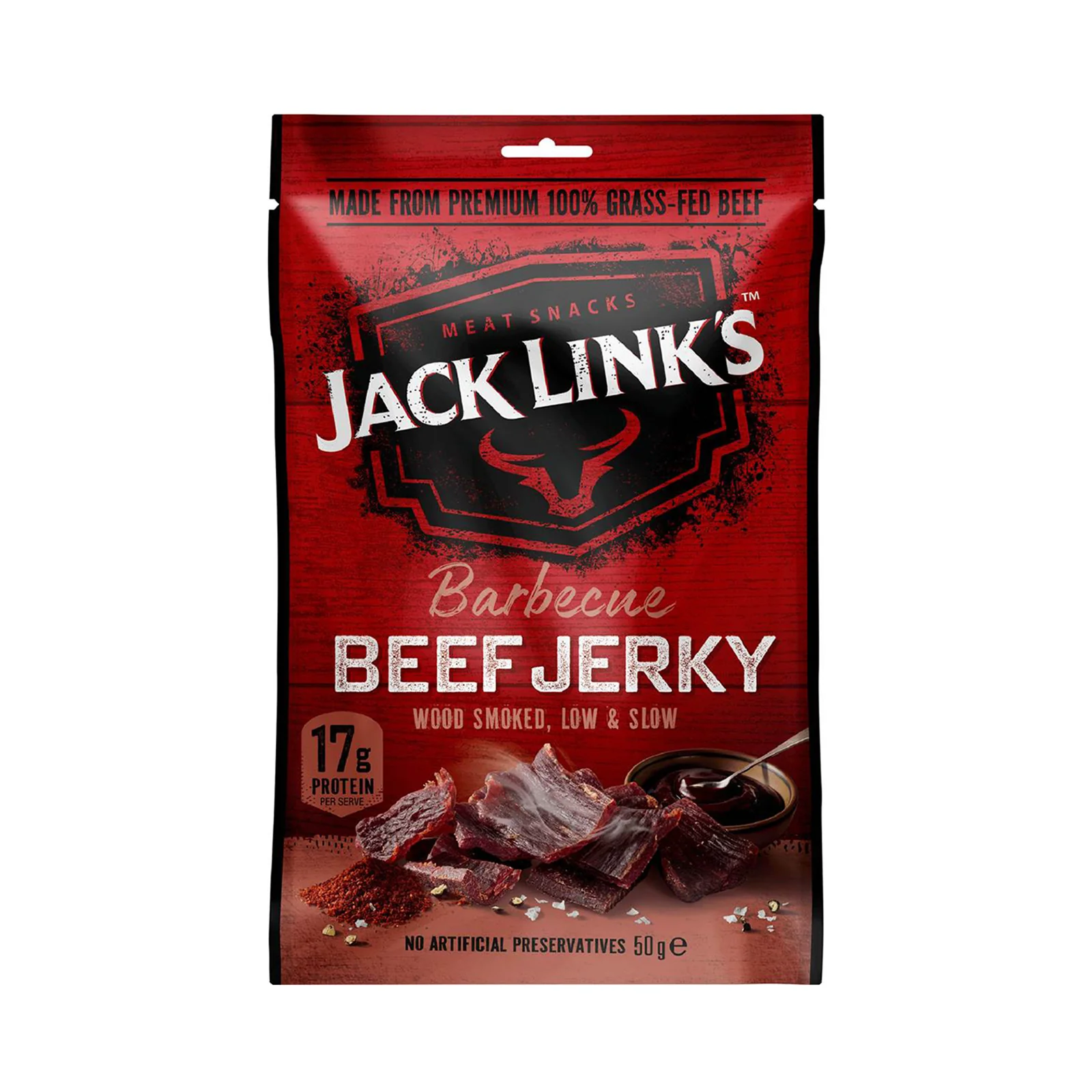 Jack Links Beef Jerky Barbecue 50g - Image 2