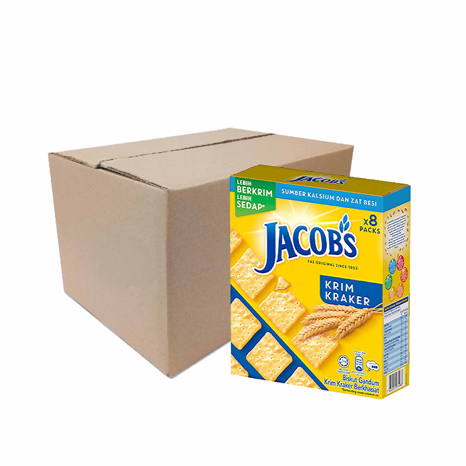 Jacobs Original Cream Cracker 216g - Image 2