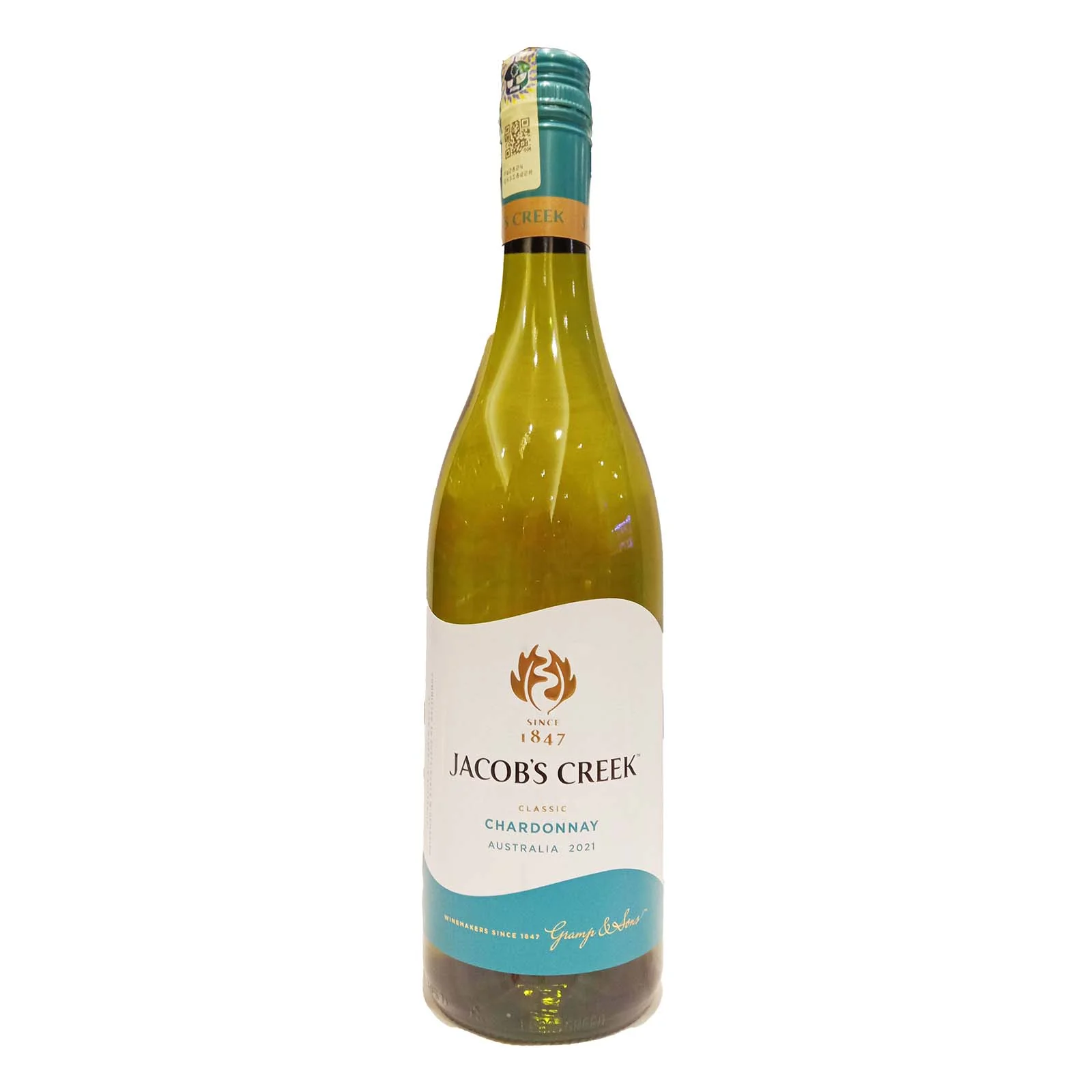 Jacobs Creek Chardonnay 750ml - Image 2