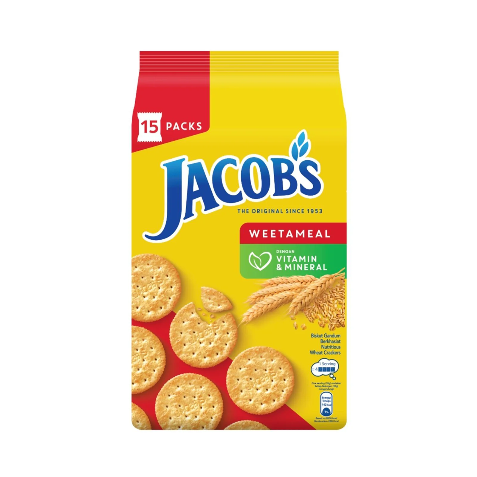 Jacobs Weetameal 27.9g x 15 - Image 2
