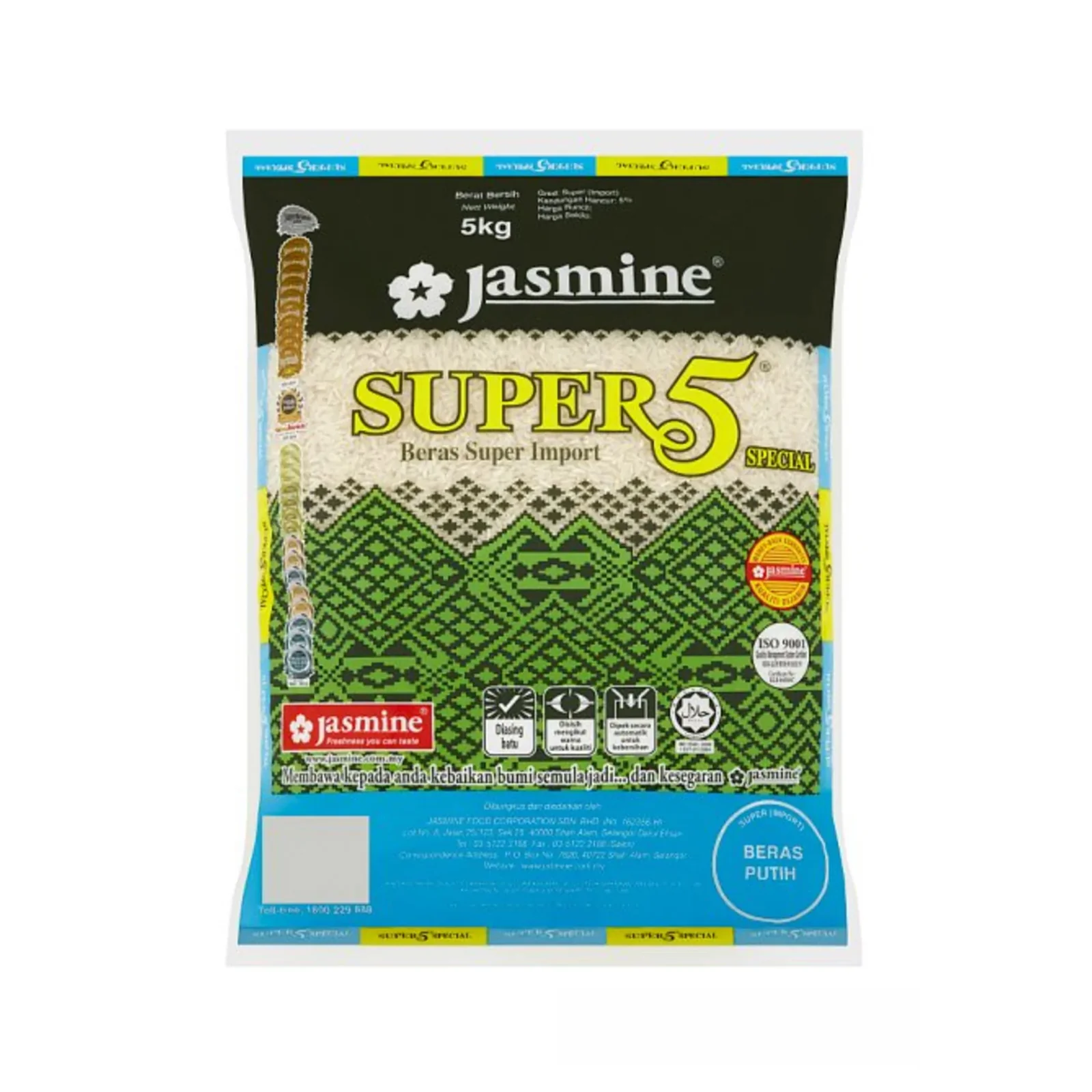 Jasmine Super Special Tempatan Rice 5kg - Image 2