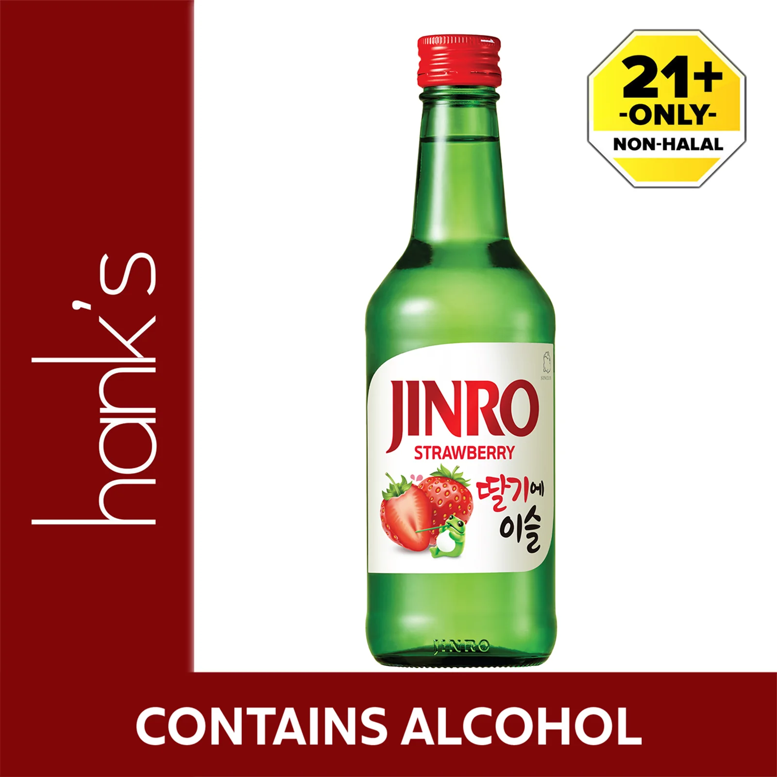 Jinro Strawberry Soju 360ml - Image 2