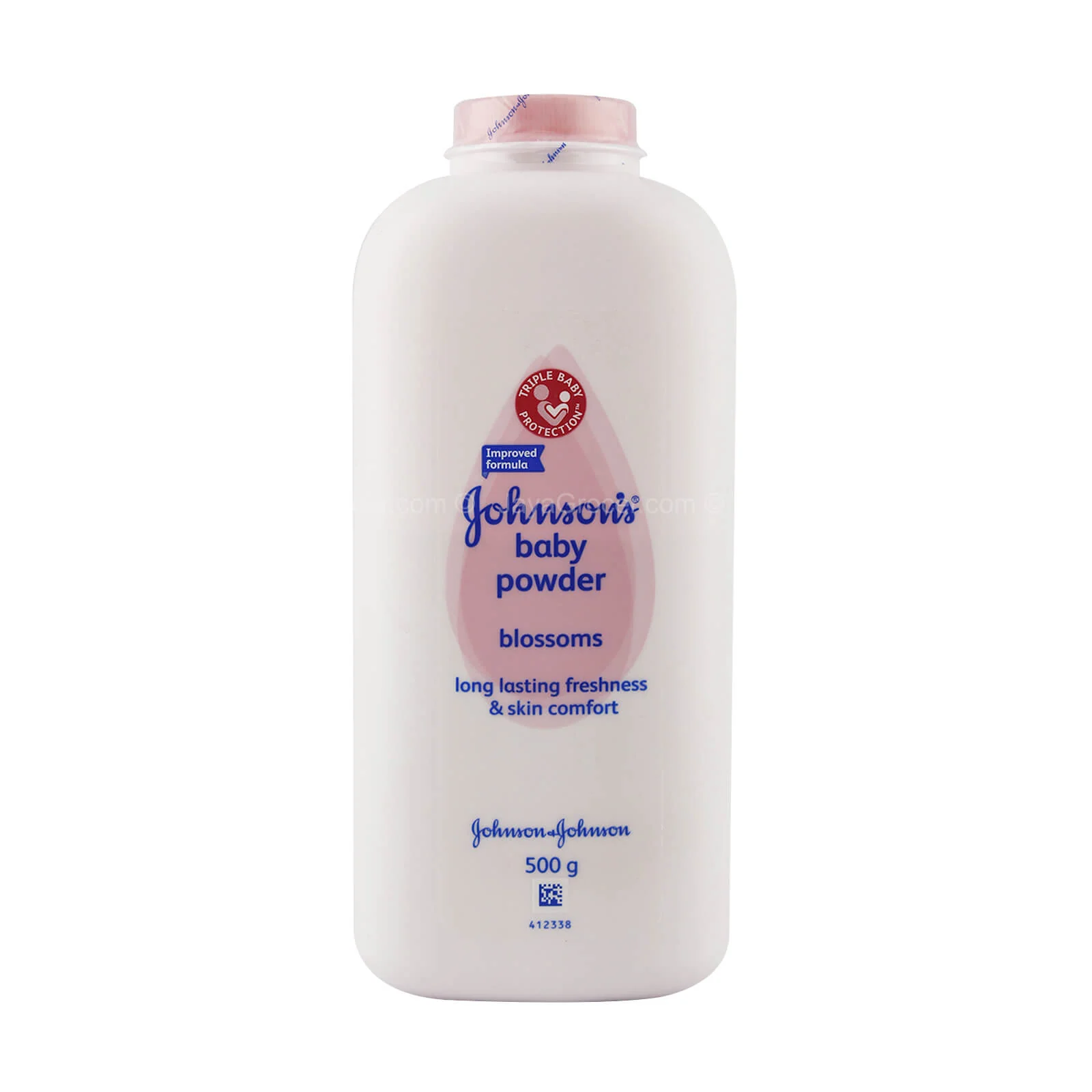 Johnson's Cornstarch Blossoms Baby Powder 500g - Image 2