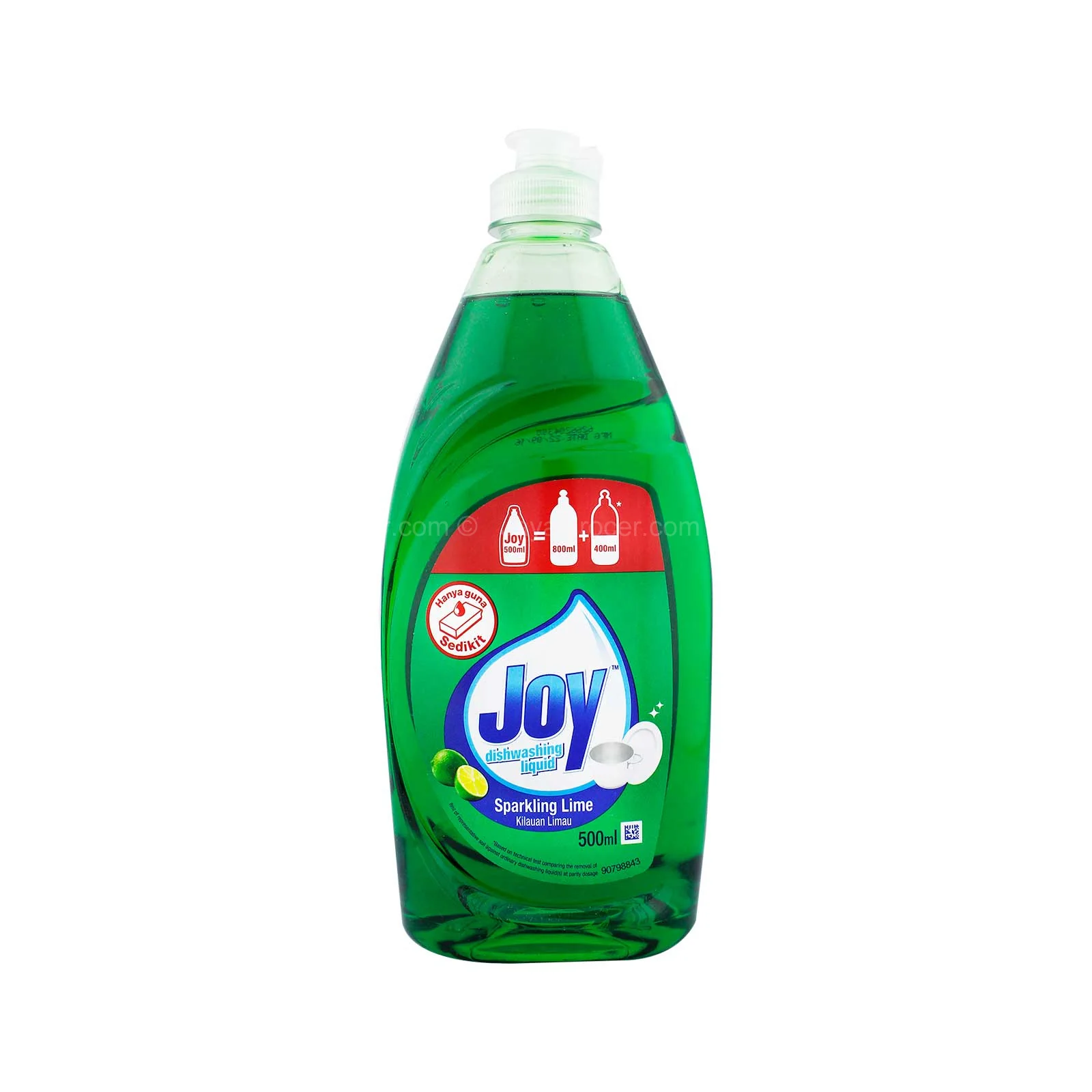 Joy Dishwashing Liquid Sparkling Lime 485ml - Image 2