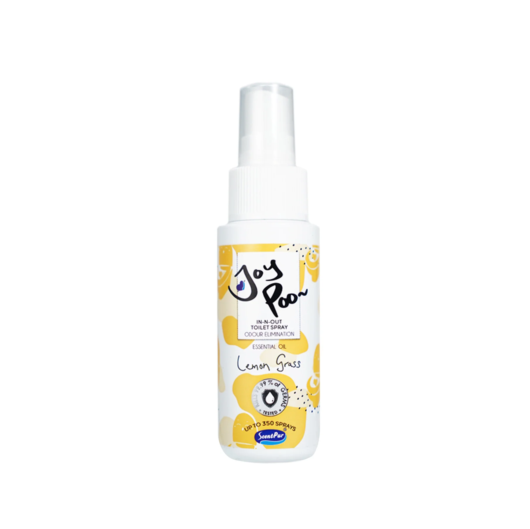 Joy Poo In-N-Out Toilet Spray Lemon Grass 60ml - Image 2