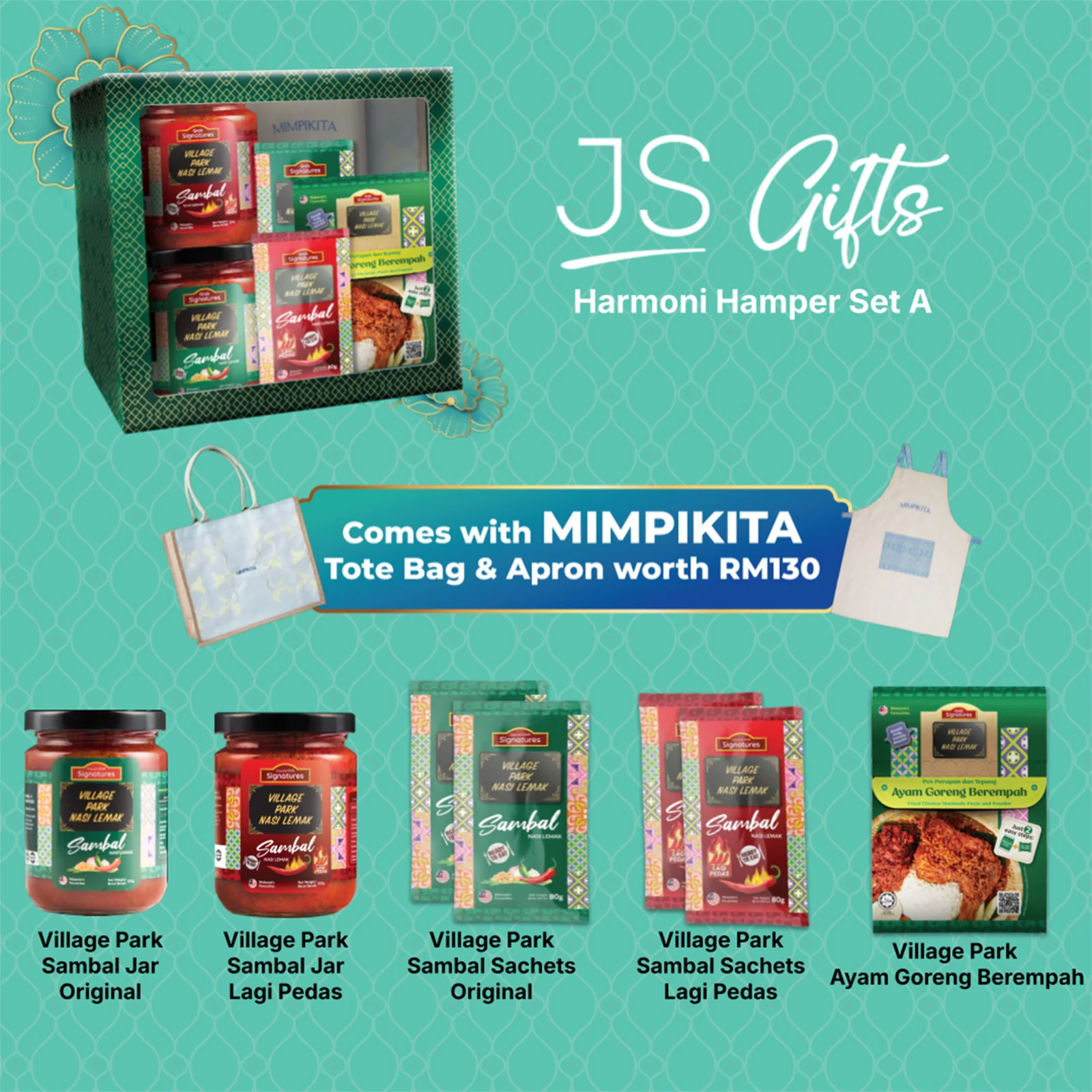 JS Gifts Harmoni Hamper Set A - Image 2