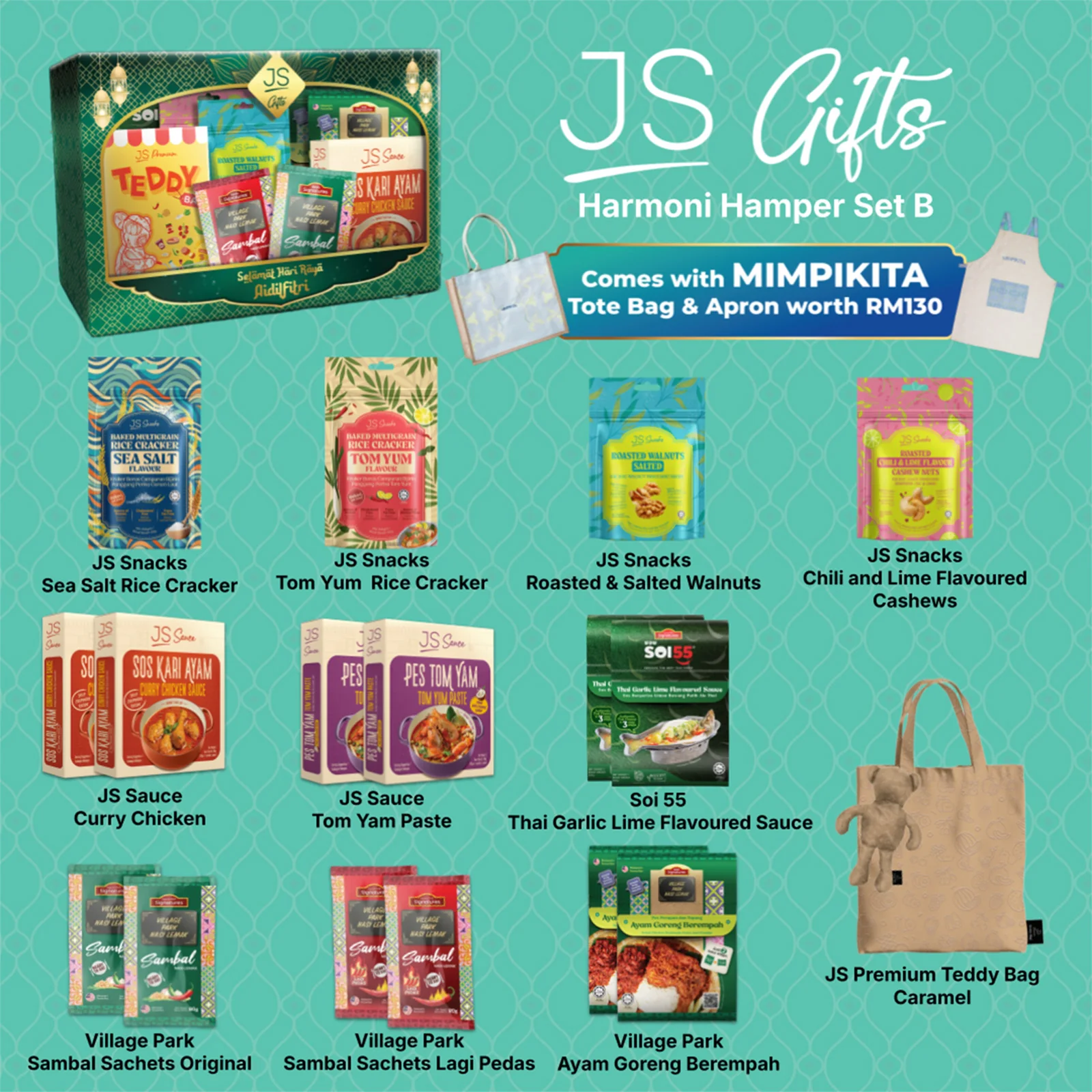 JS Gifts Harmoni Hamper Set B - Image 2
