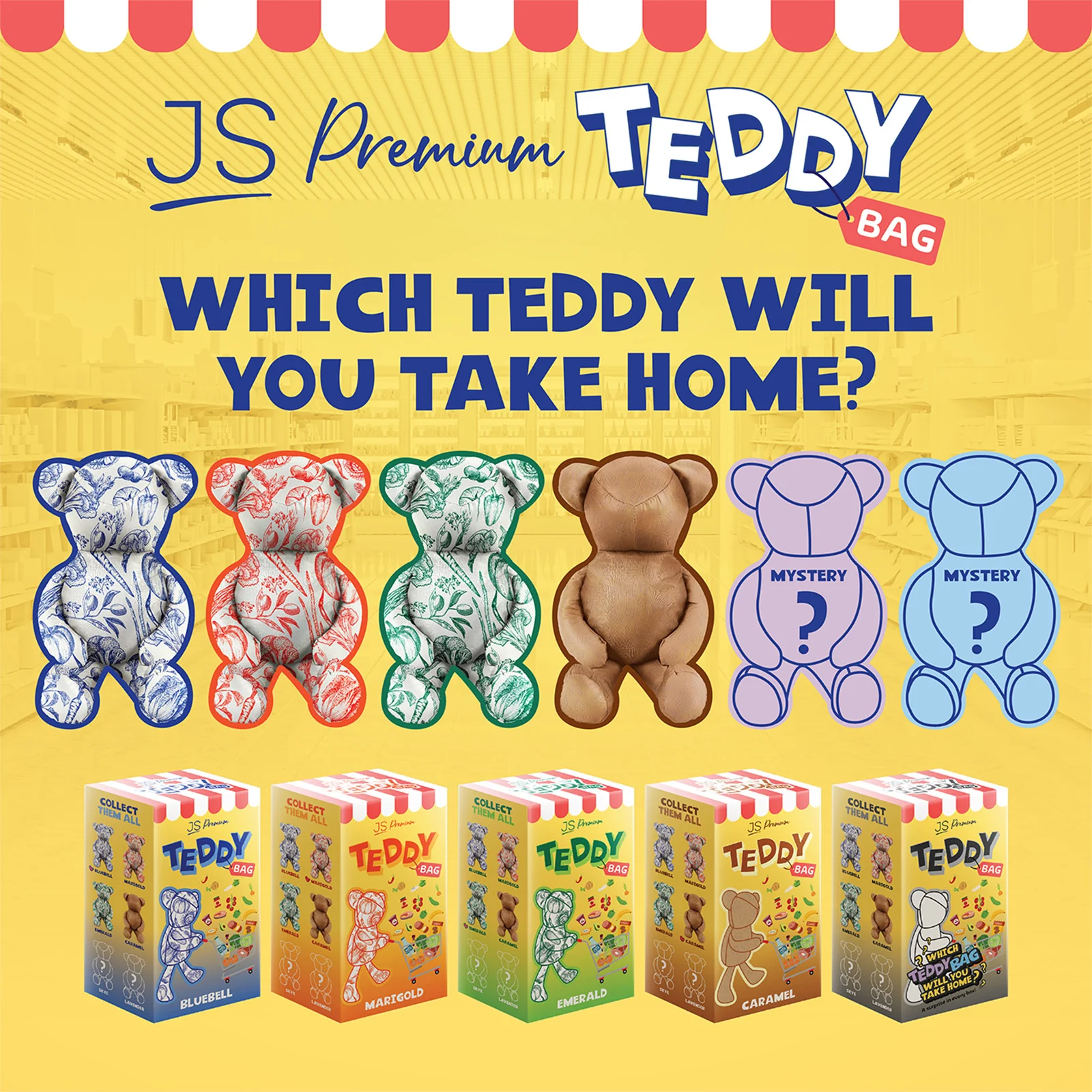 JS Premium Teddy Bag Emerald - Image 3