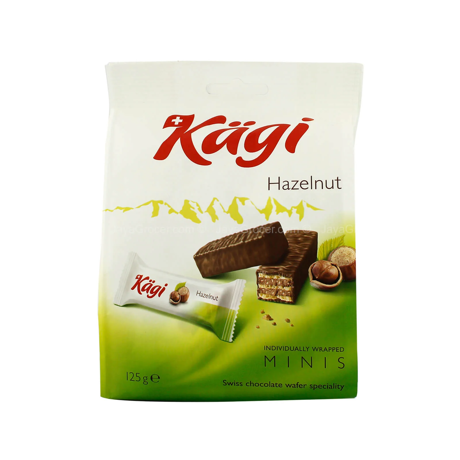 Kagi Hazelnut Mini Chocolate Wafer 125g - Image 2