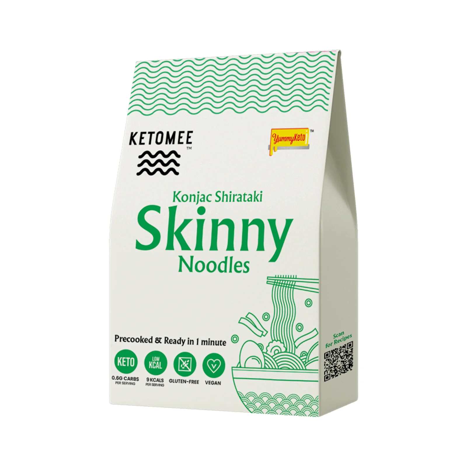 Ketomee Konjac Shirataki Skinny Noodles 150g - Image 2