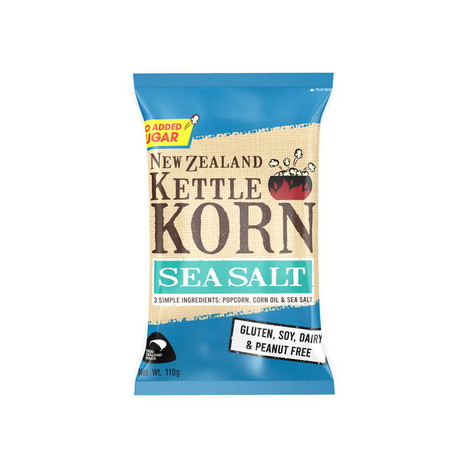 Kettle Korn Sea Salt 110g
