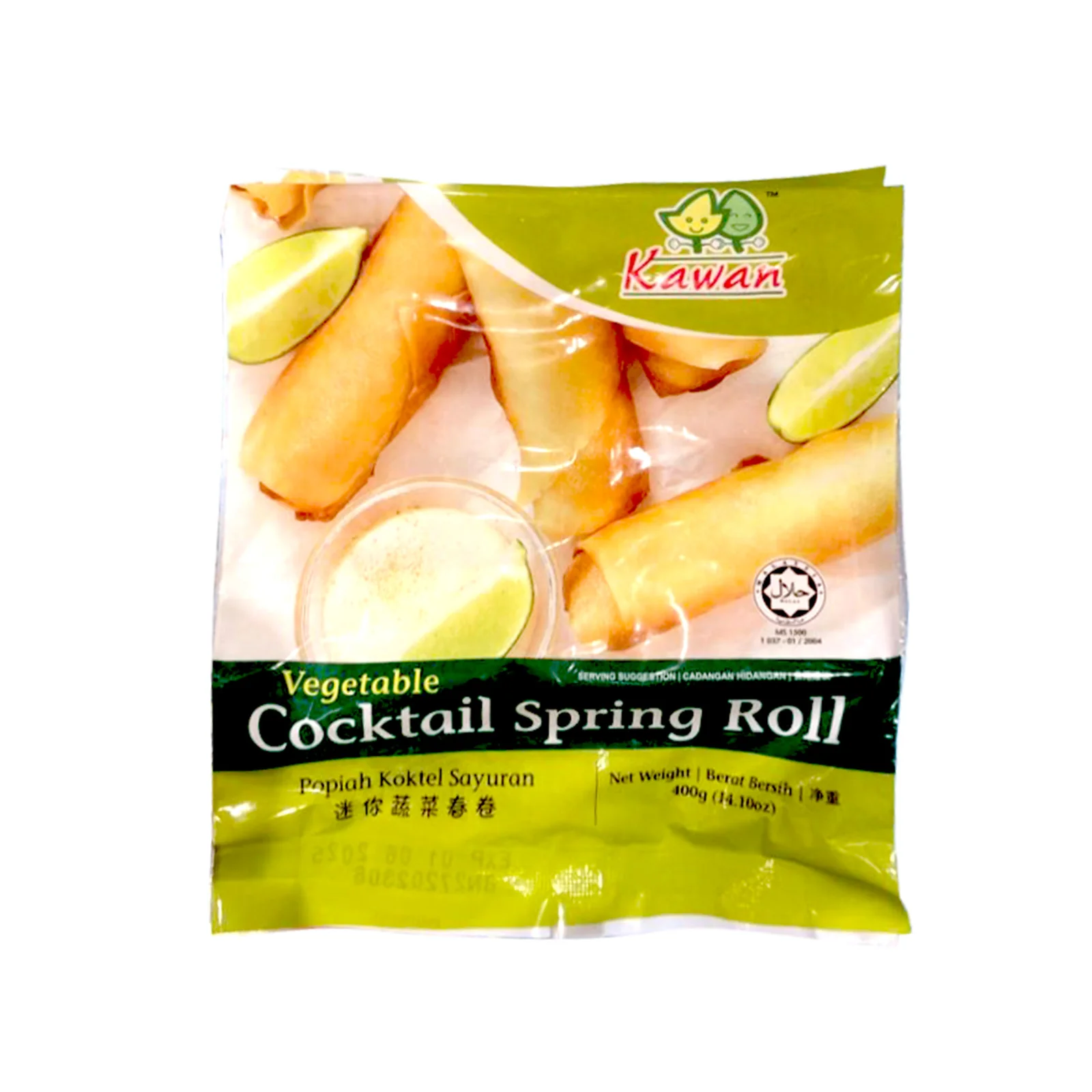 KG Pastry Vegetable Cocktail Spring Roll 400g - Image 2