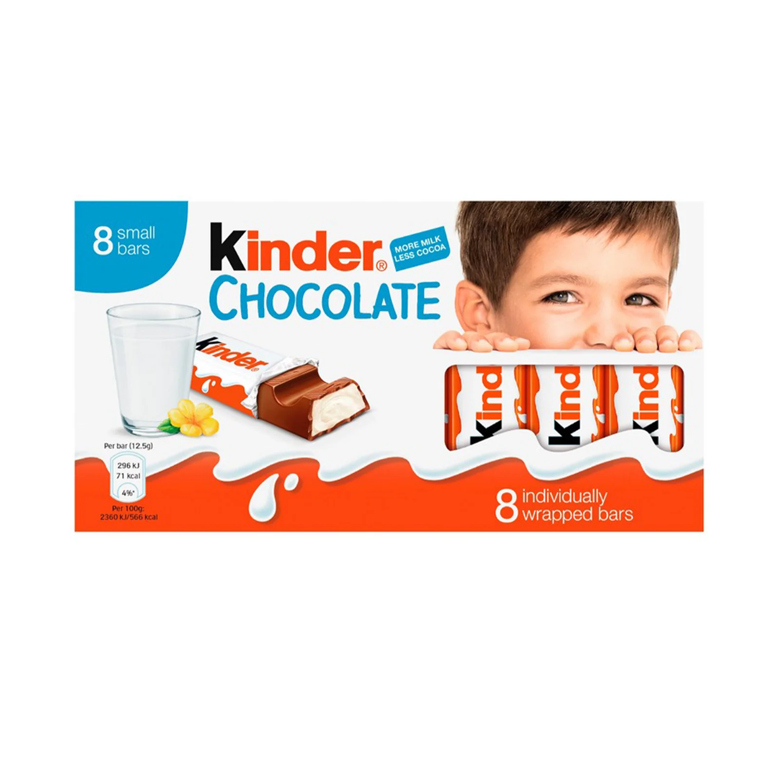 Kinder Bueno T8 Chocolate 1pack - Image 2