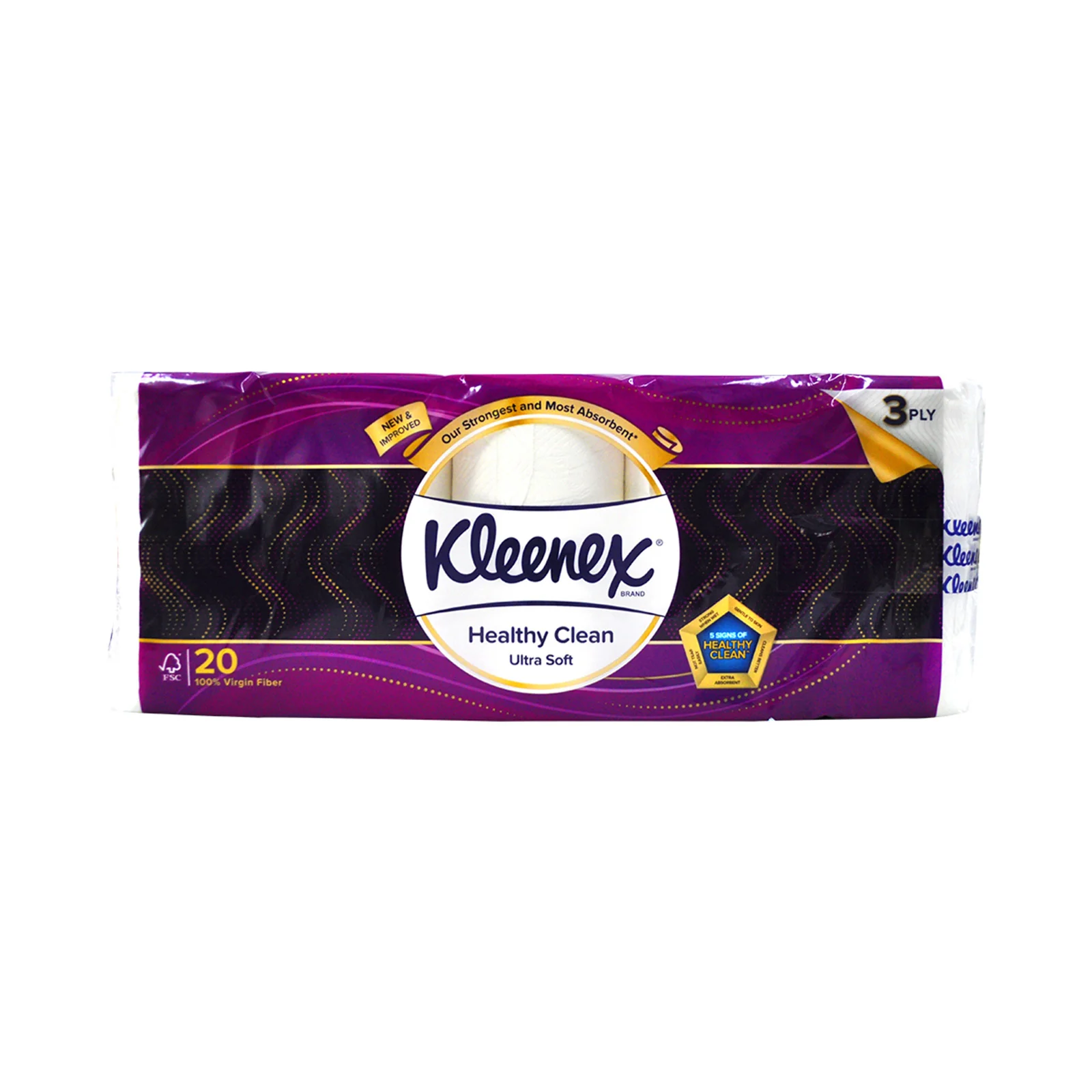 Kleenex Clean Care Regular Toilet Tissue 20sheets - Image 2